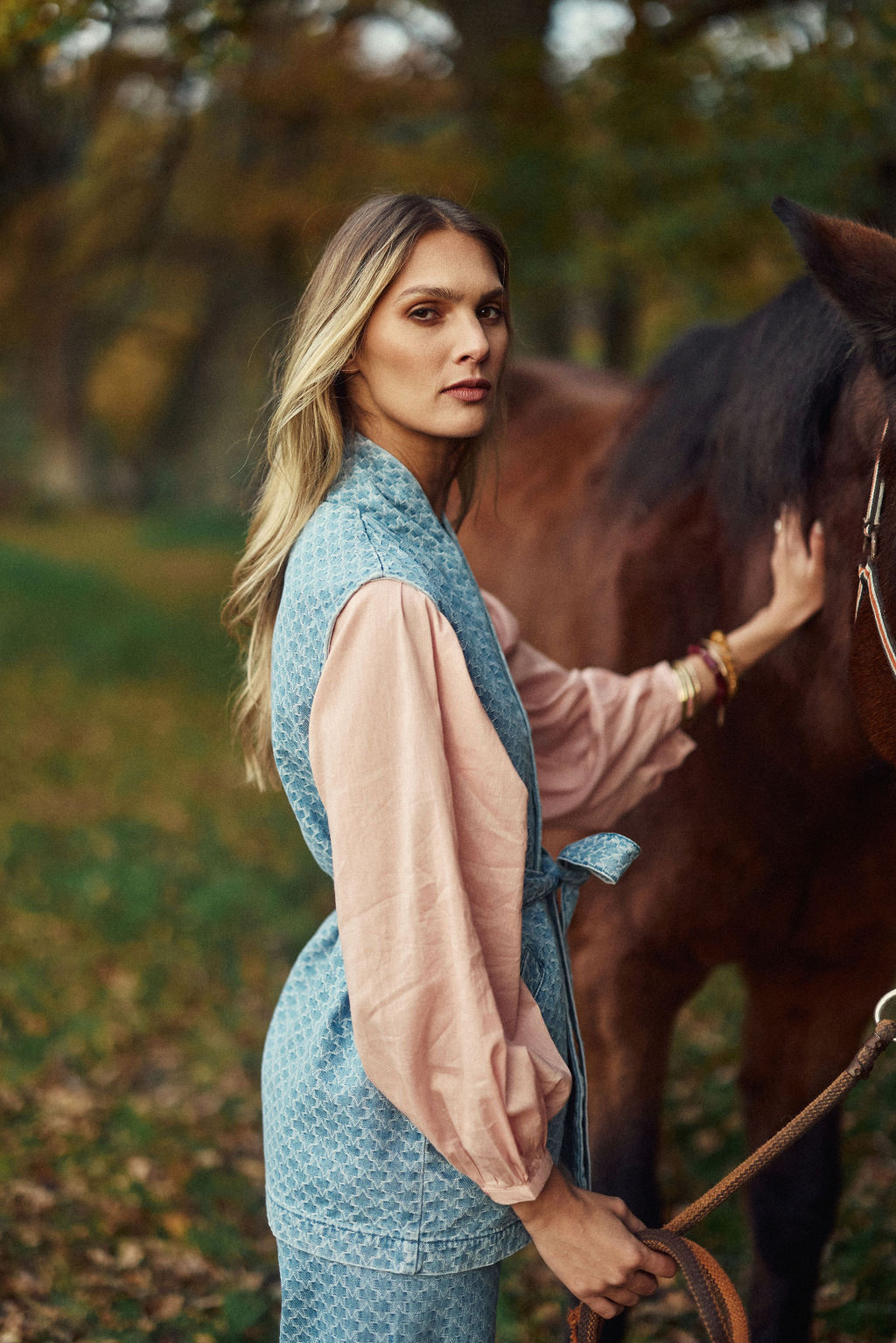 Stone denim jacket - Verany