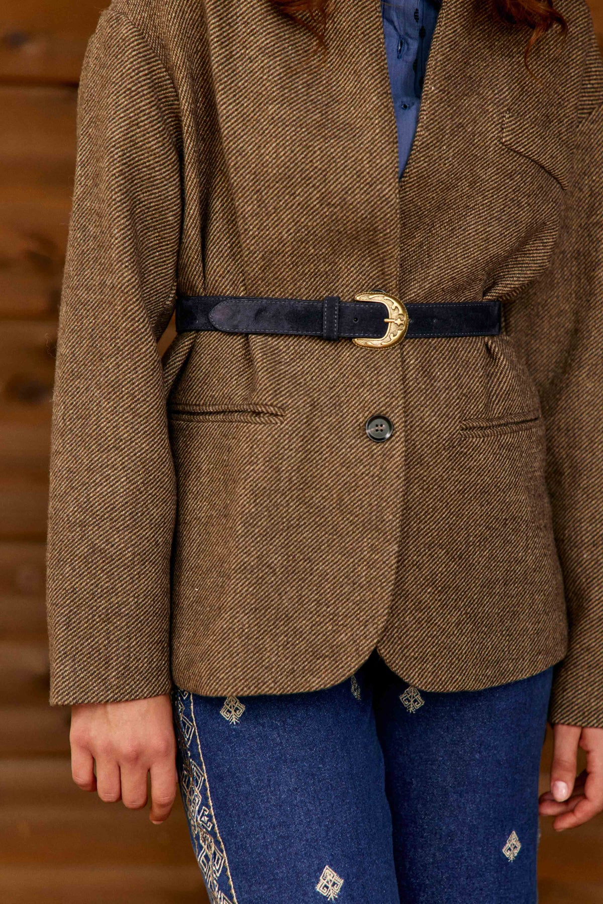 Vicka - Fischgrätjacke