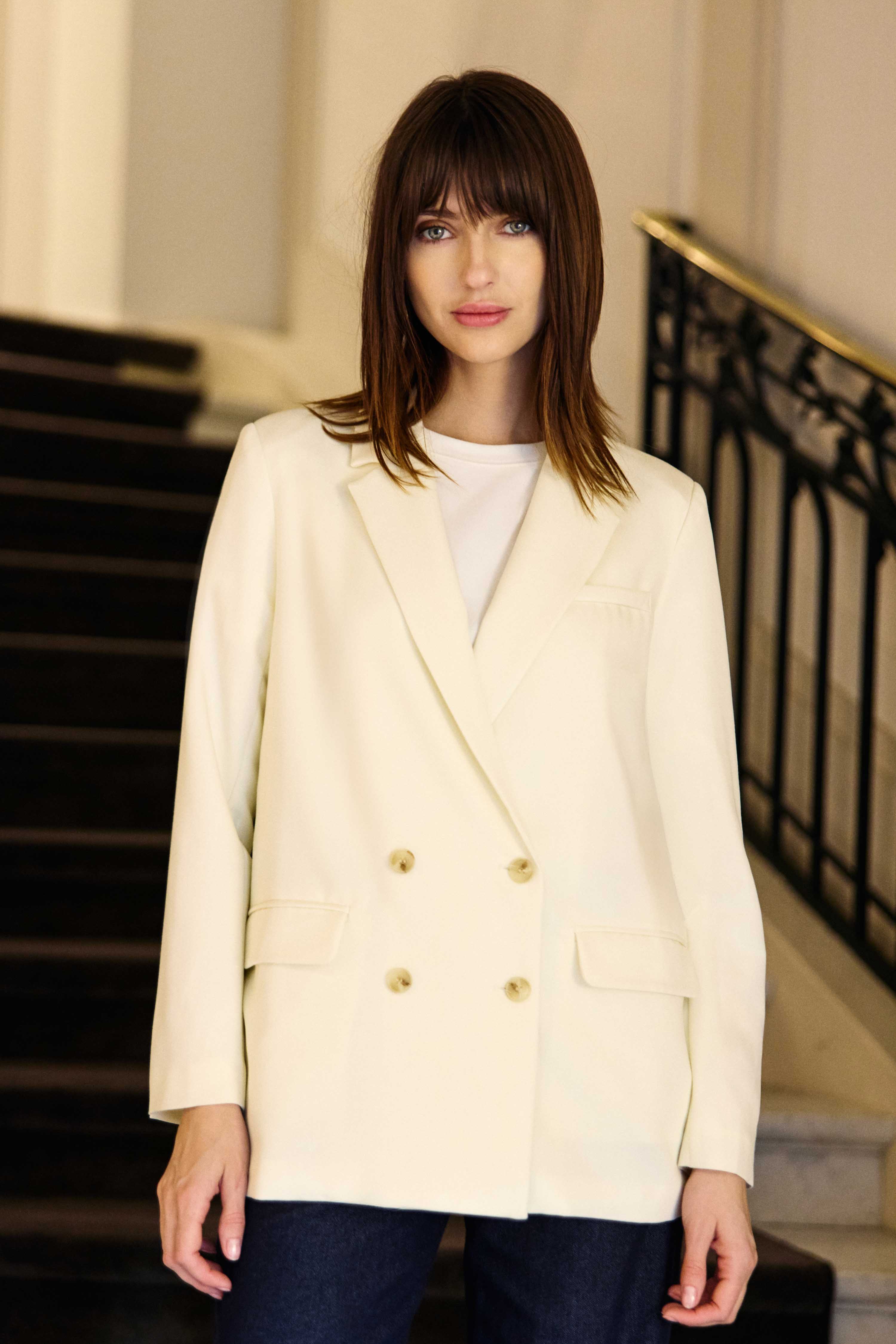 Veste tailleur écrue - Victoire