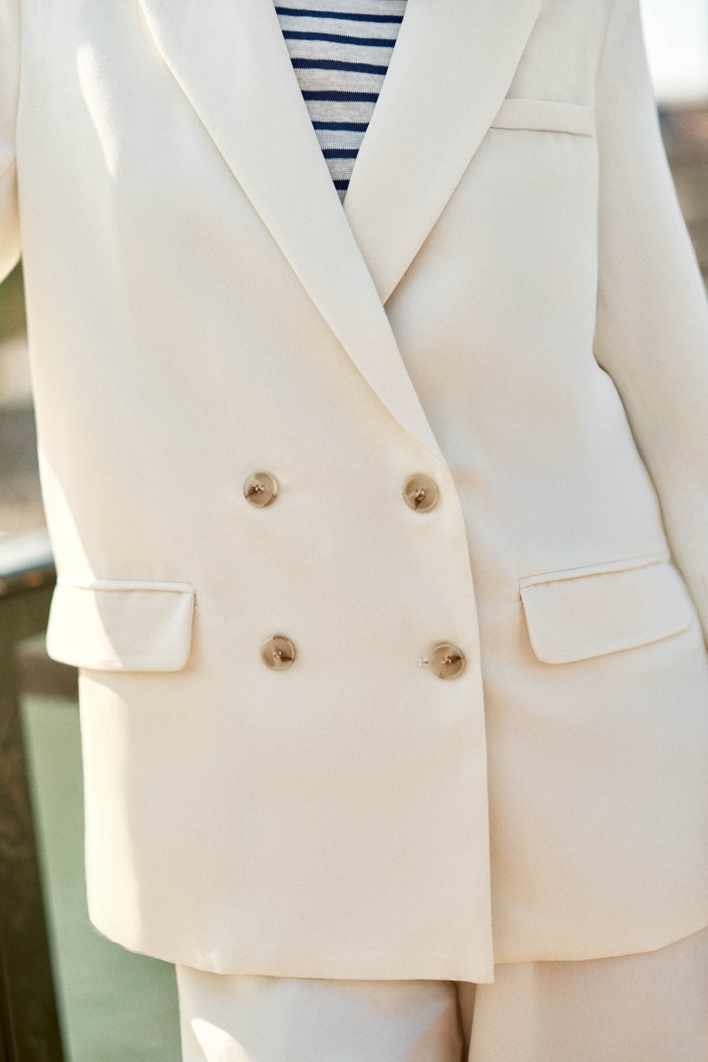 Veste de tailleur écrue - Victoire