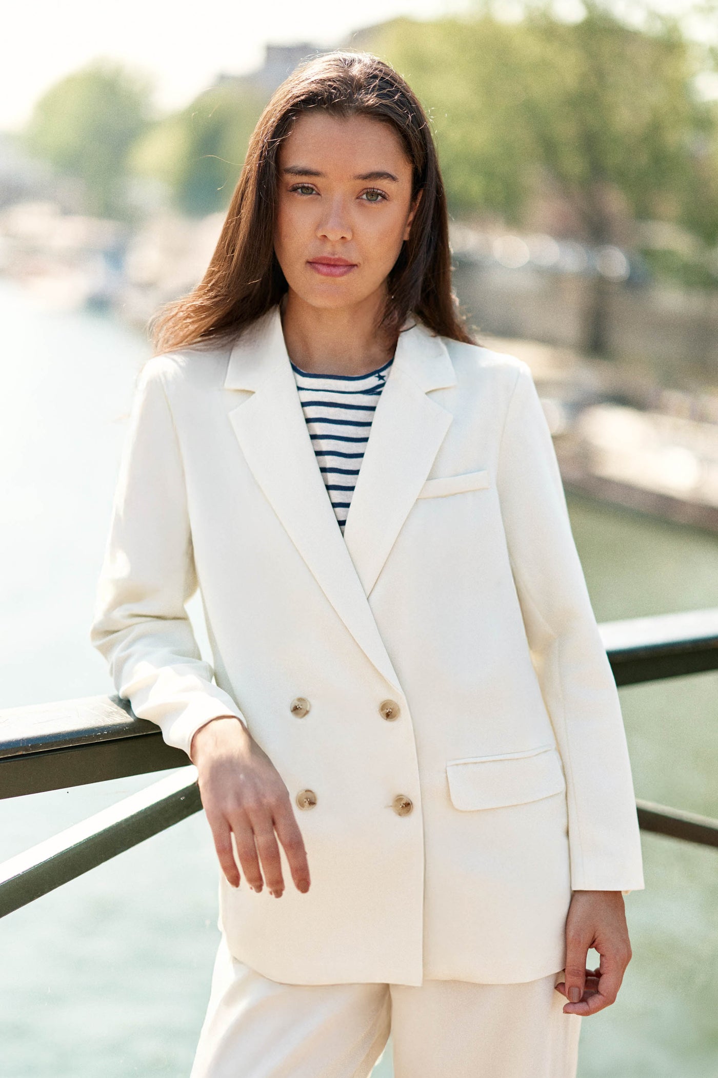 Veste de tailleur écrue - Victoire