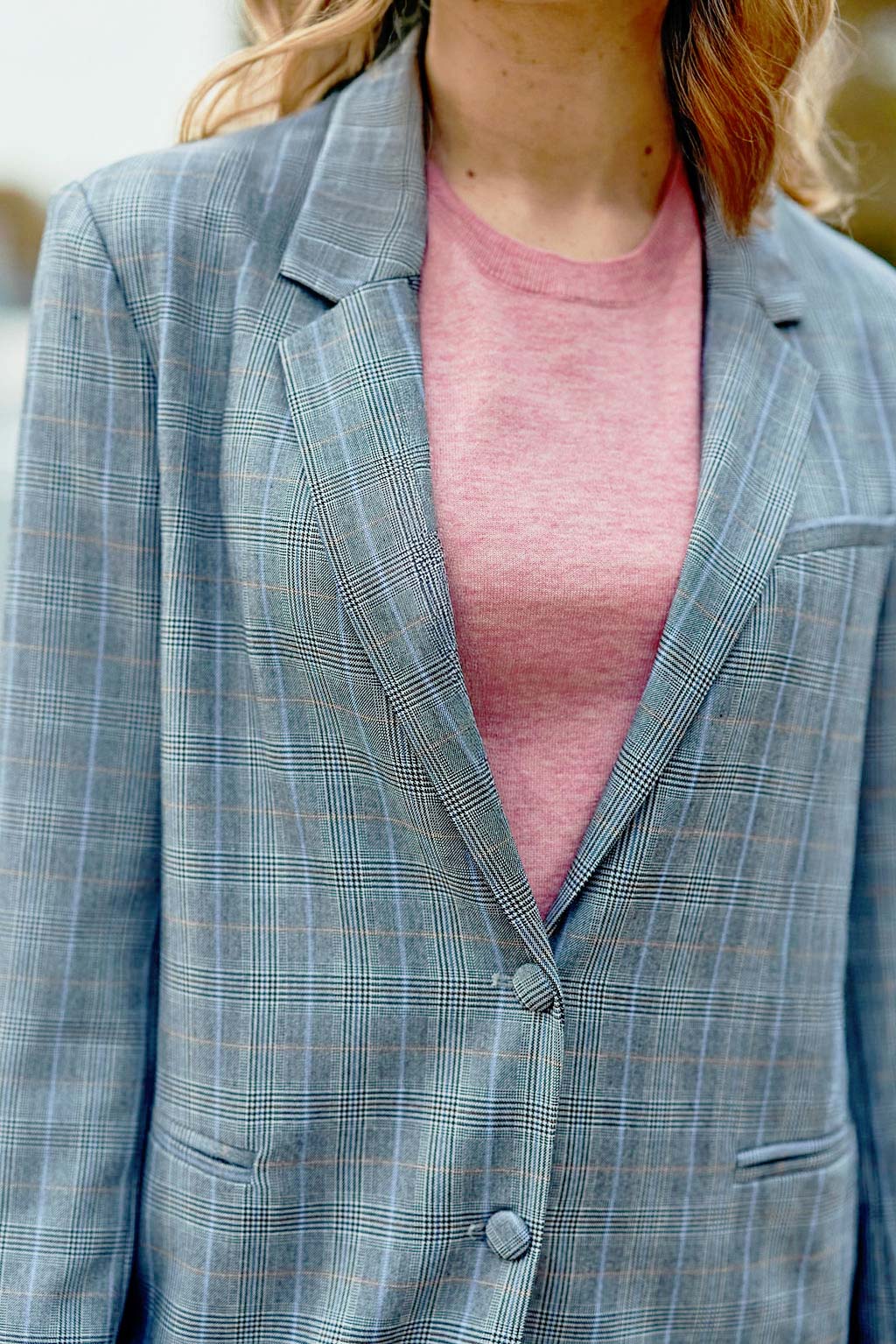 Grey Prince of Wales jacket - Victorya