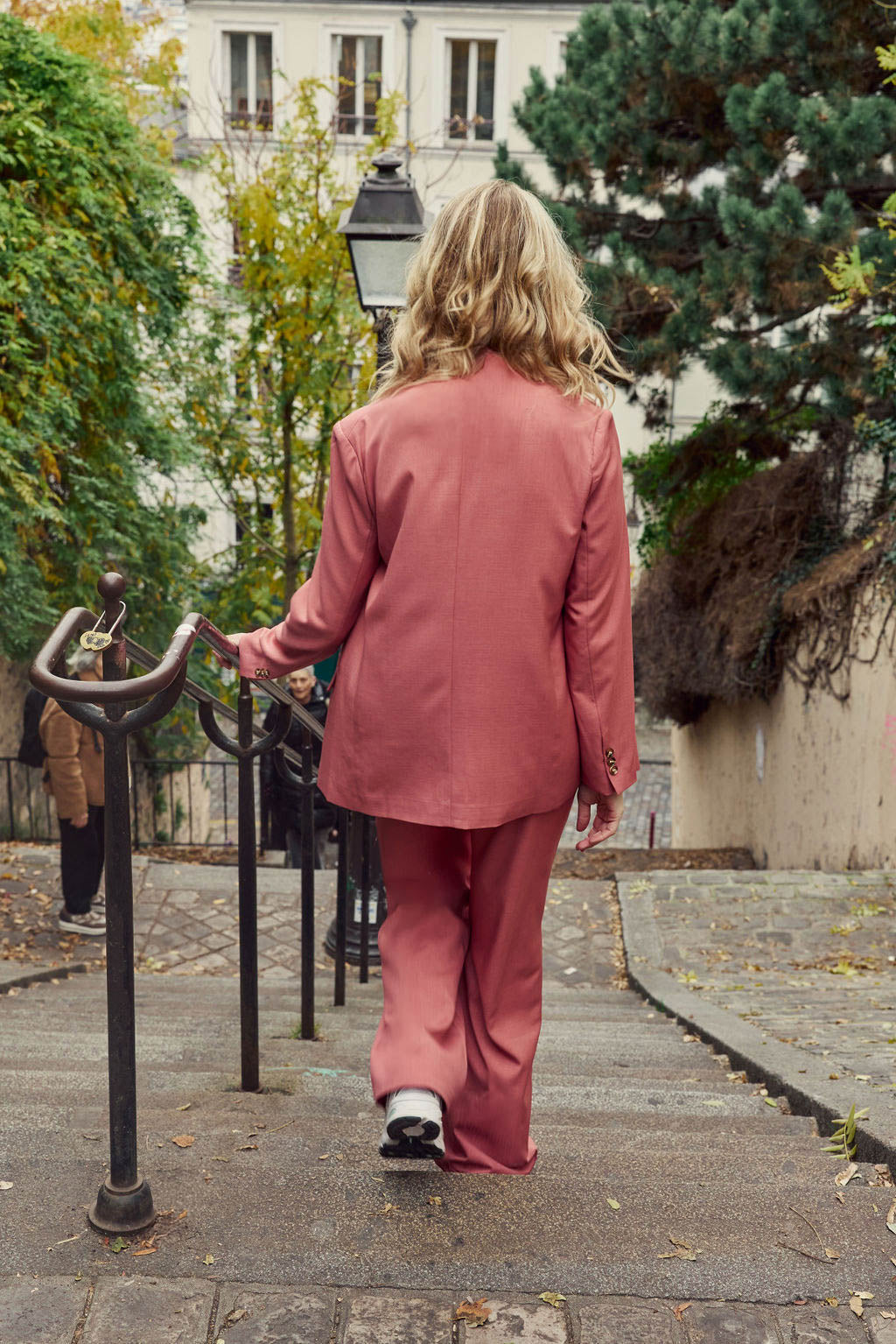 Old pink tailored jacket - Vida