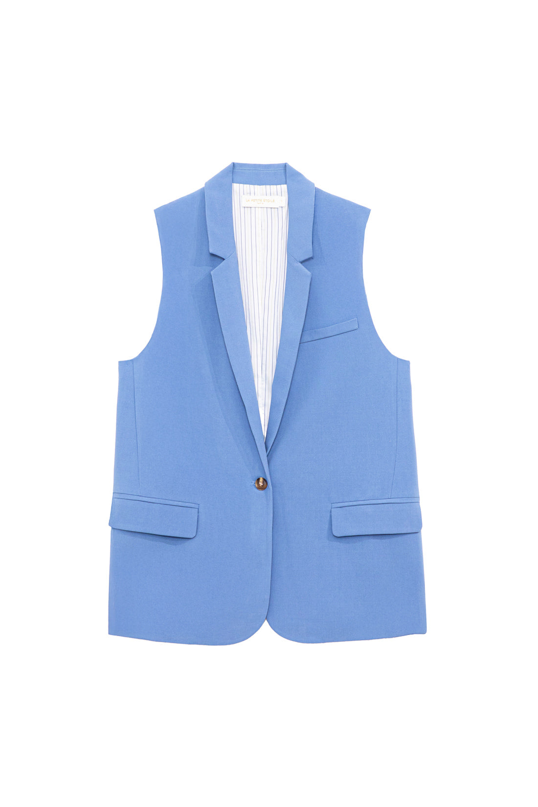 Blue sleeveless jacket - Vidas