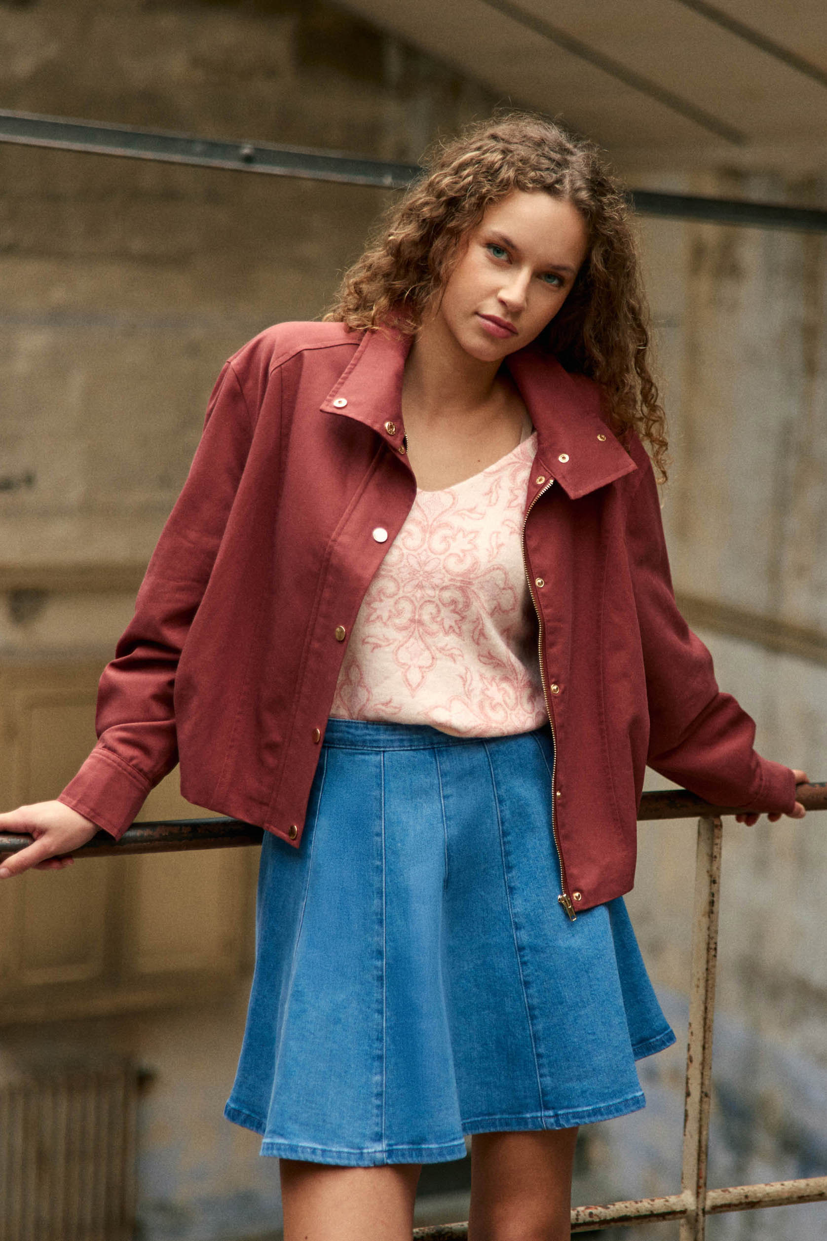 Vilay - Veste courte oversize
