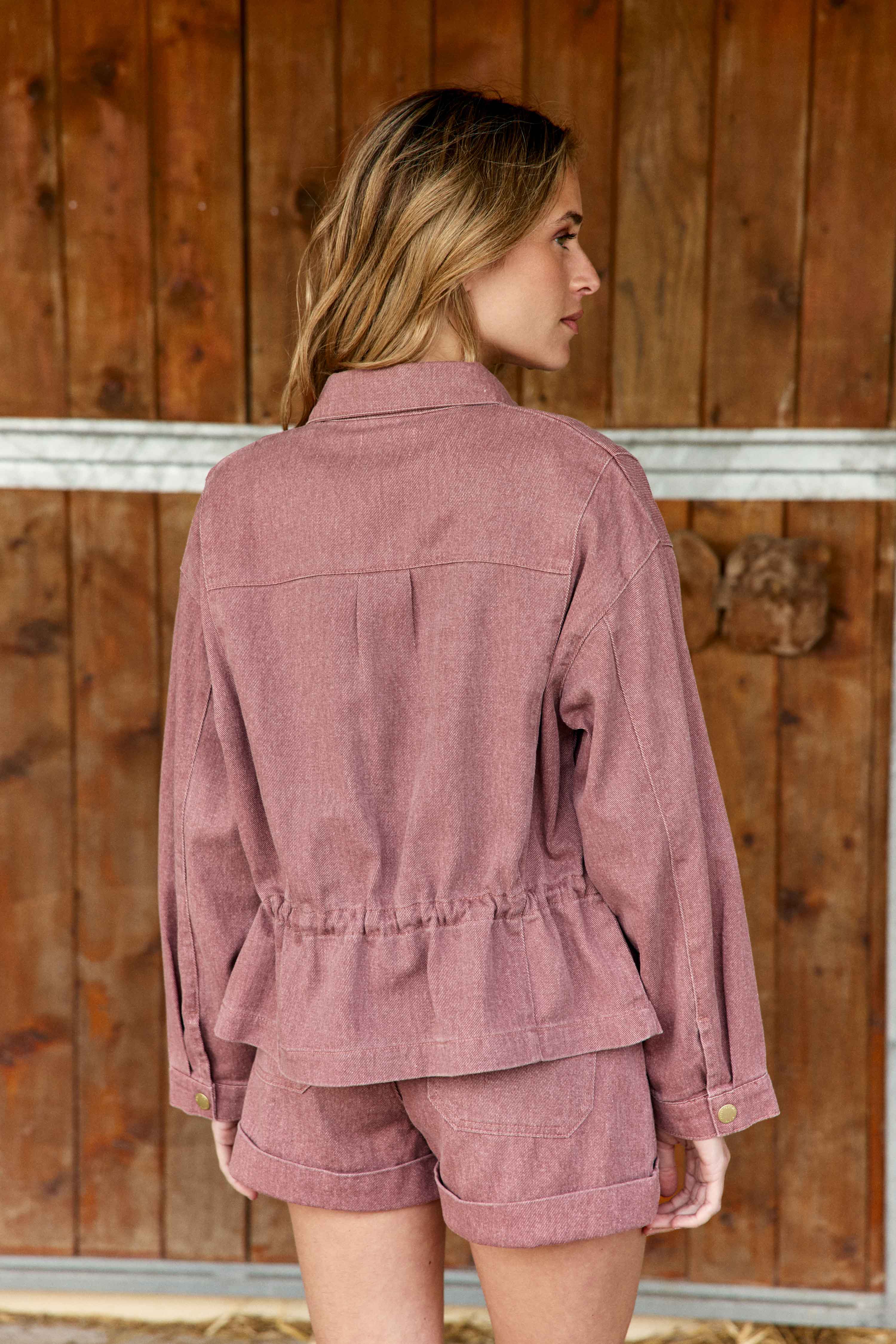 Vita - Verstellbare Jeansjacke