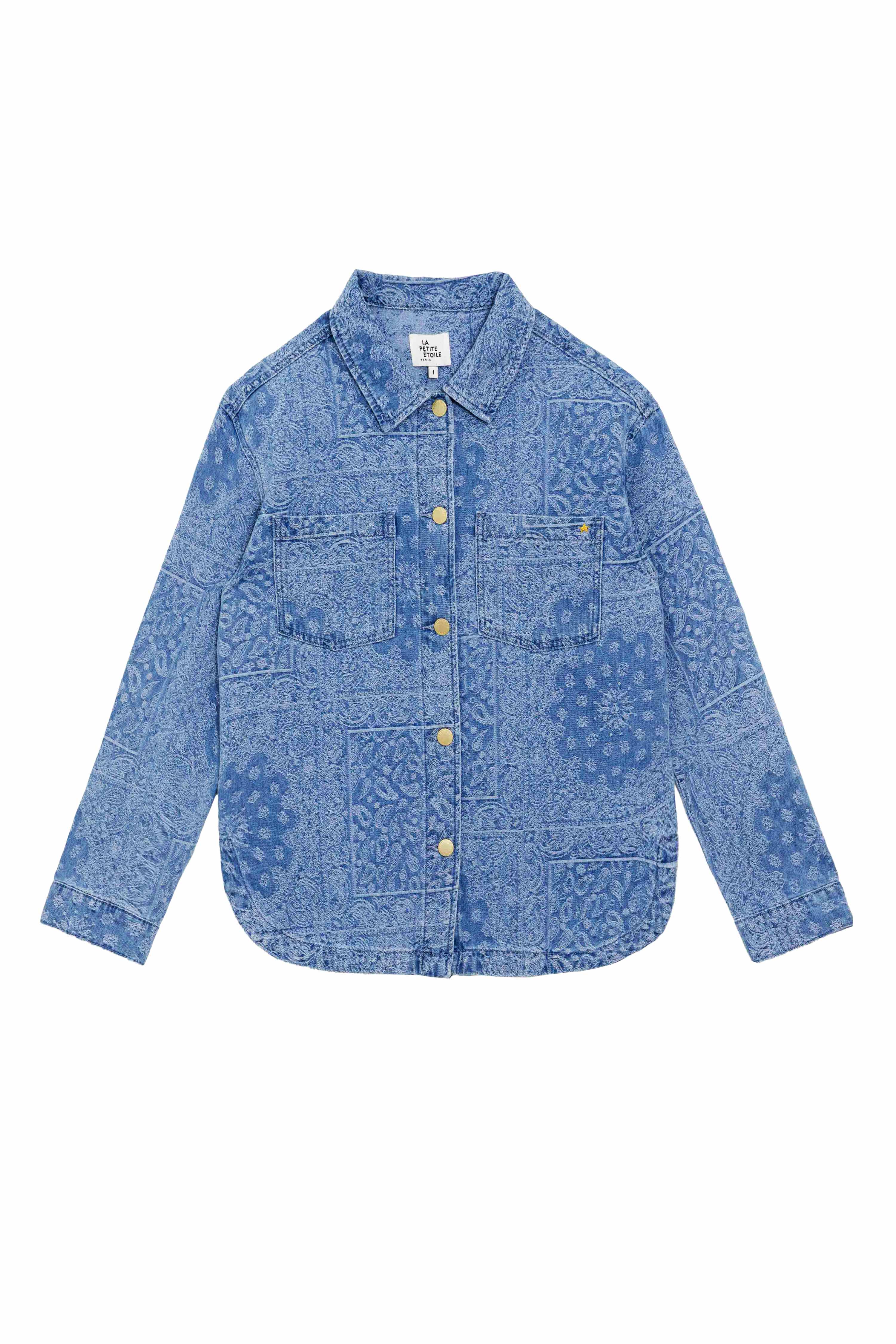 Vitalo - Jeans-Hemdjacke