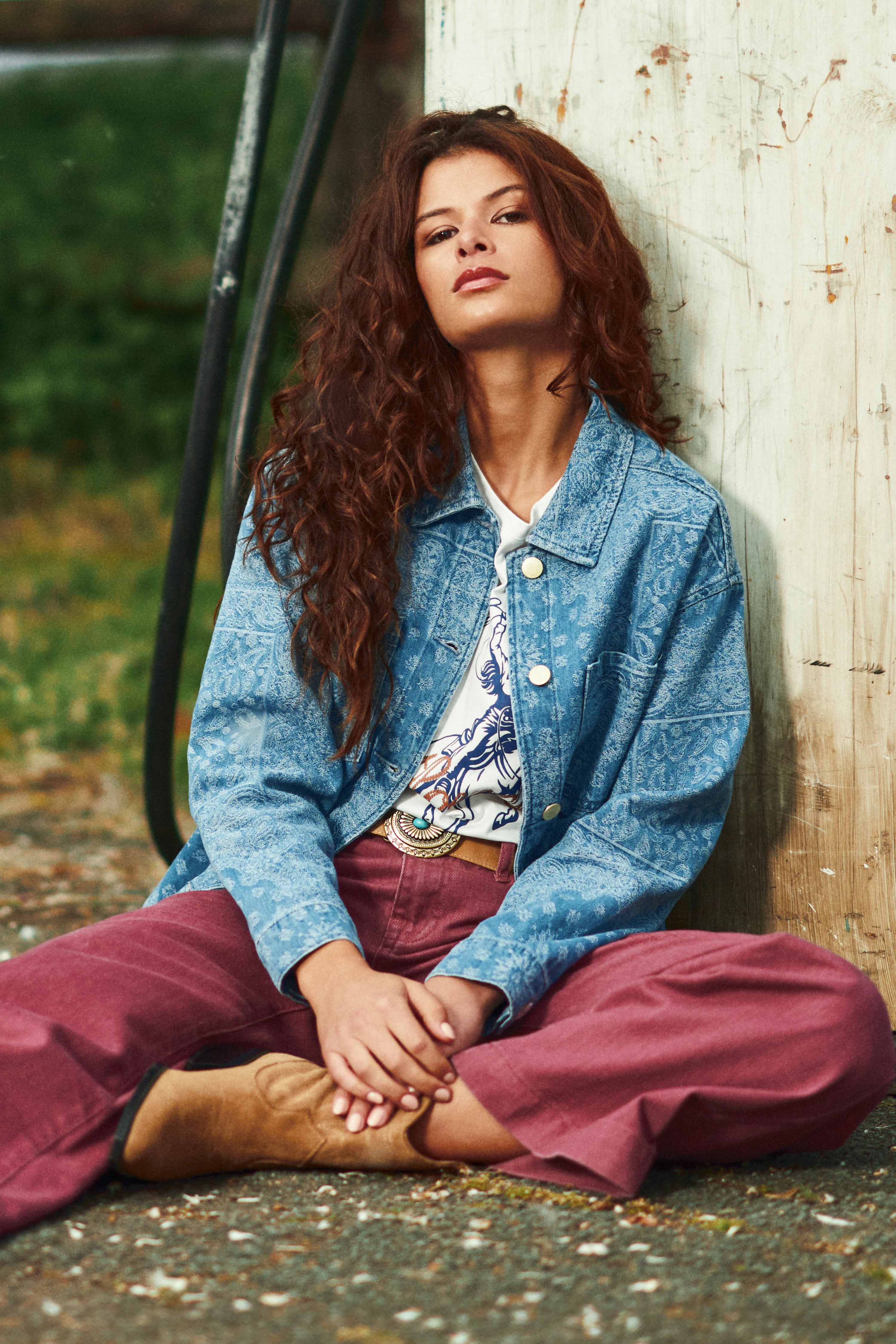 Vitalo - Jeans-Hemdjacke