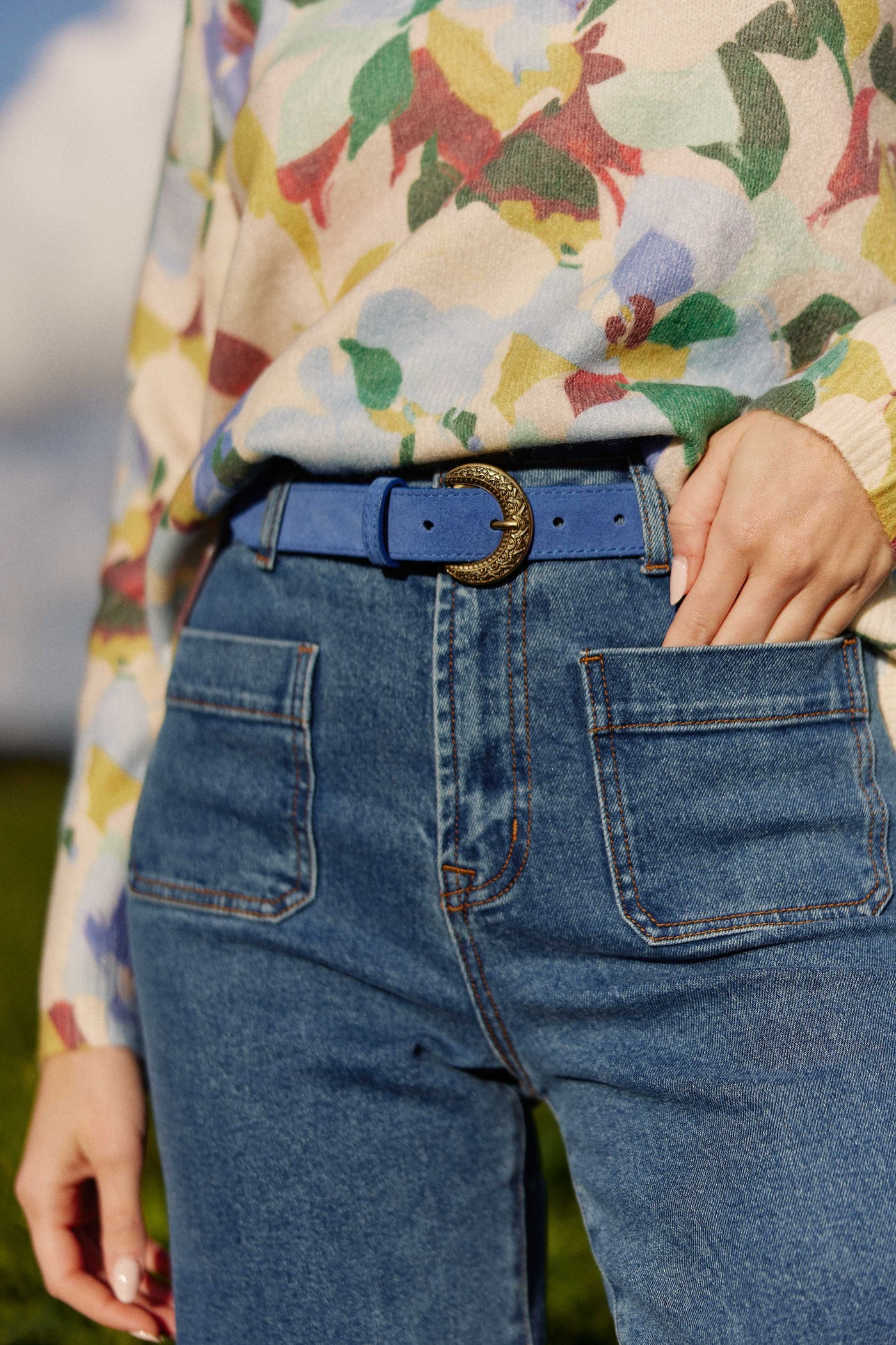 Belt Vivian - Bleu