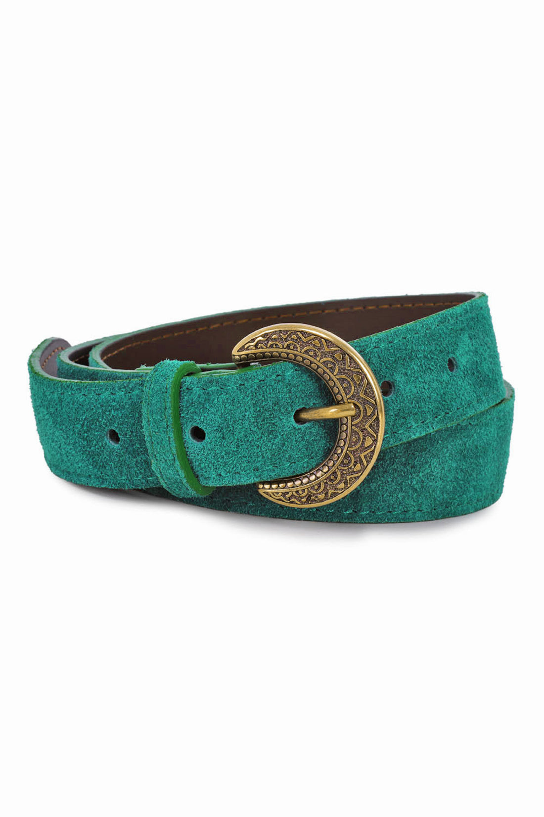 Ceinture cuir Vivian - Vert