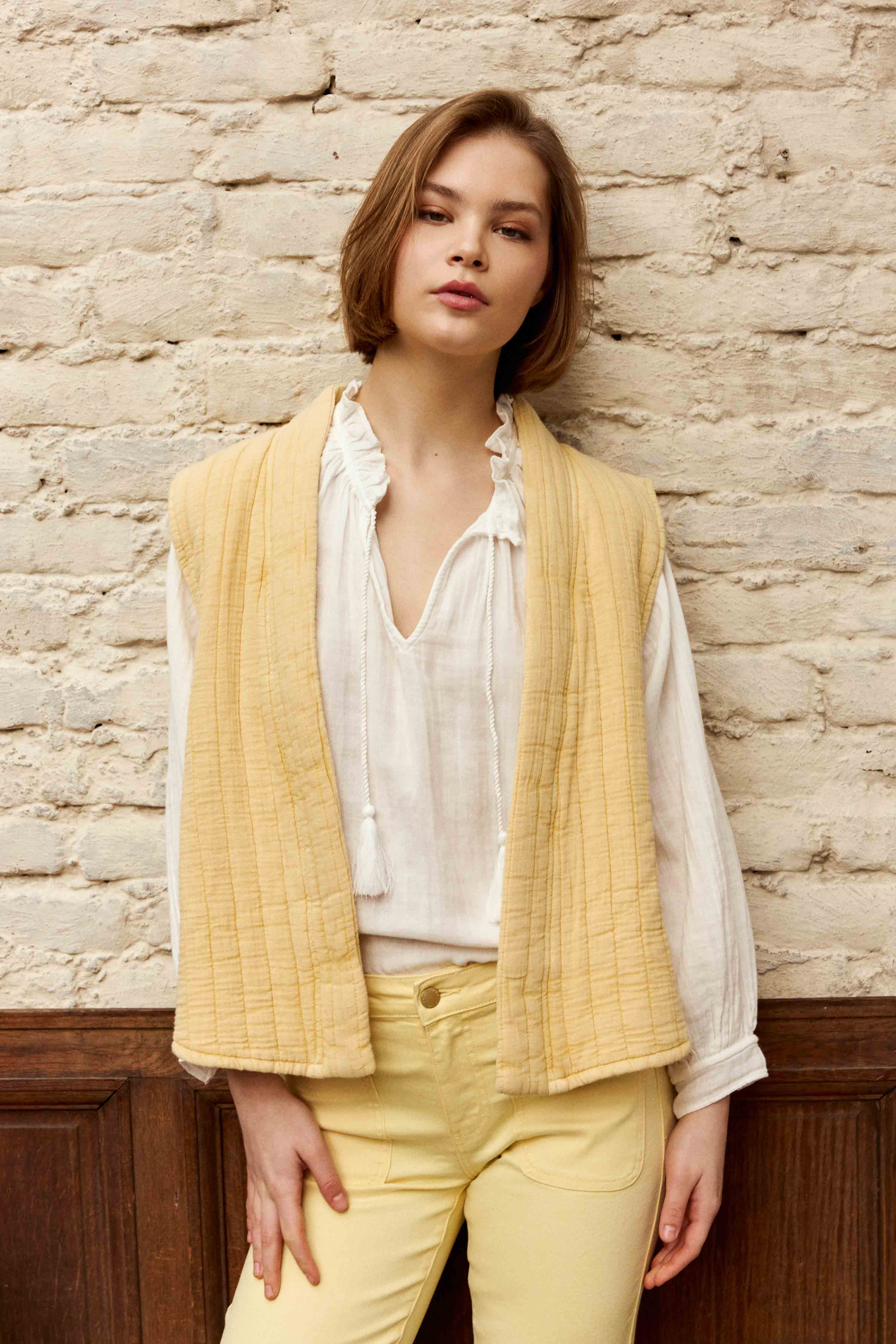 Veste Vivie - Jaune