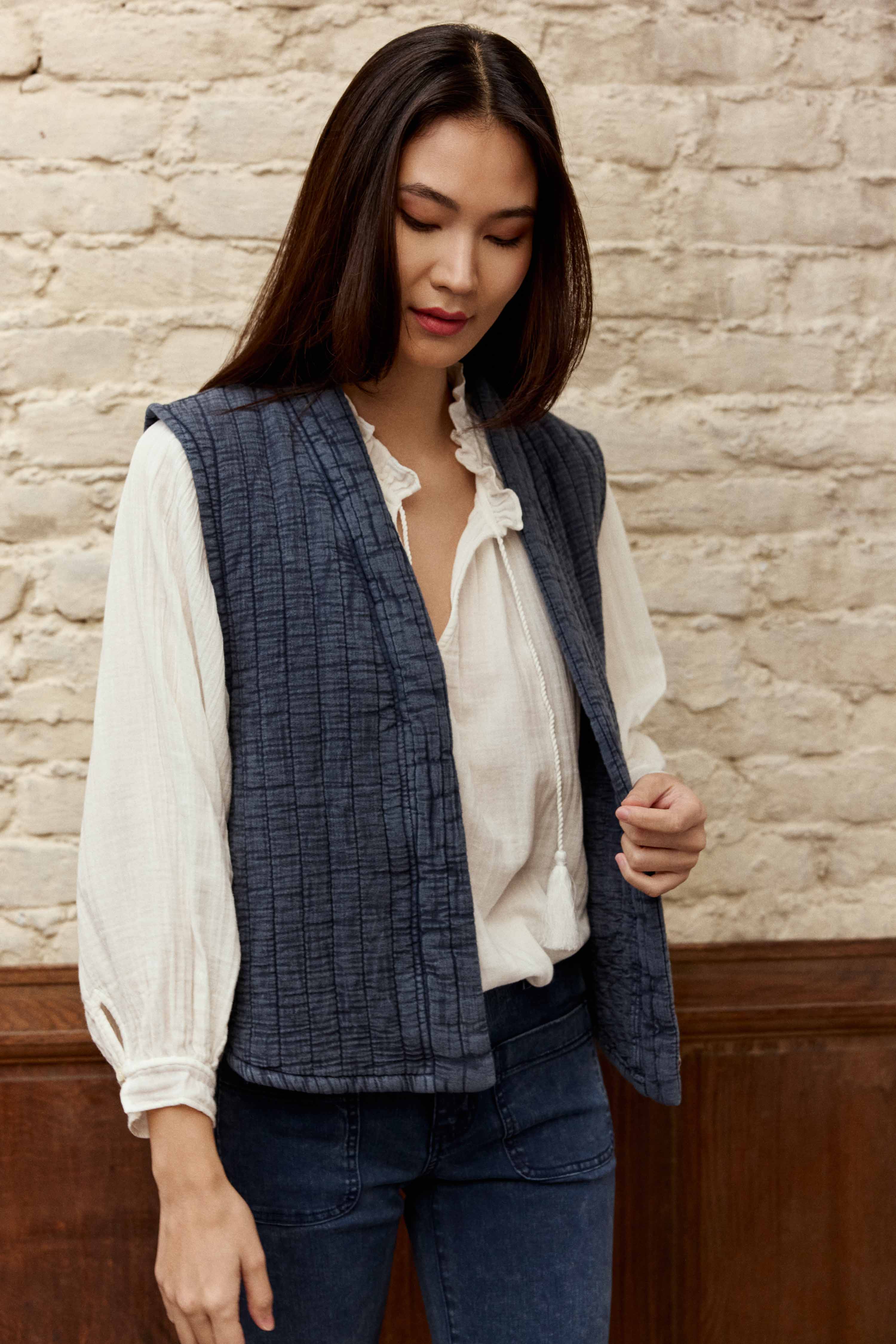 Veste Vivie - Marine