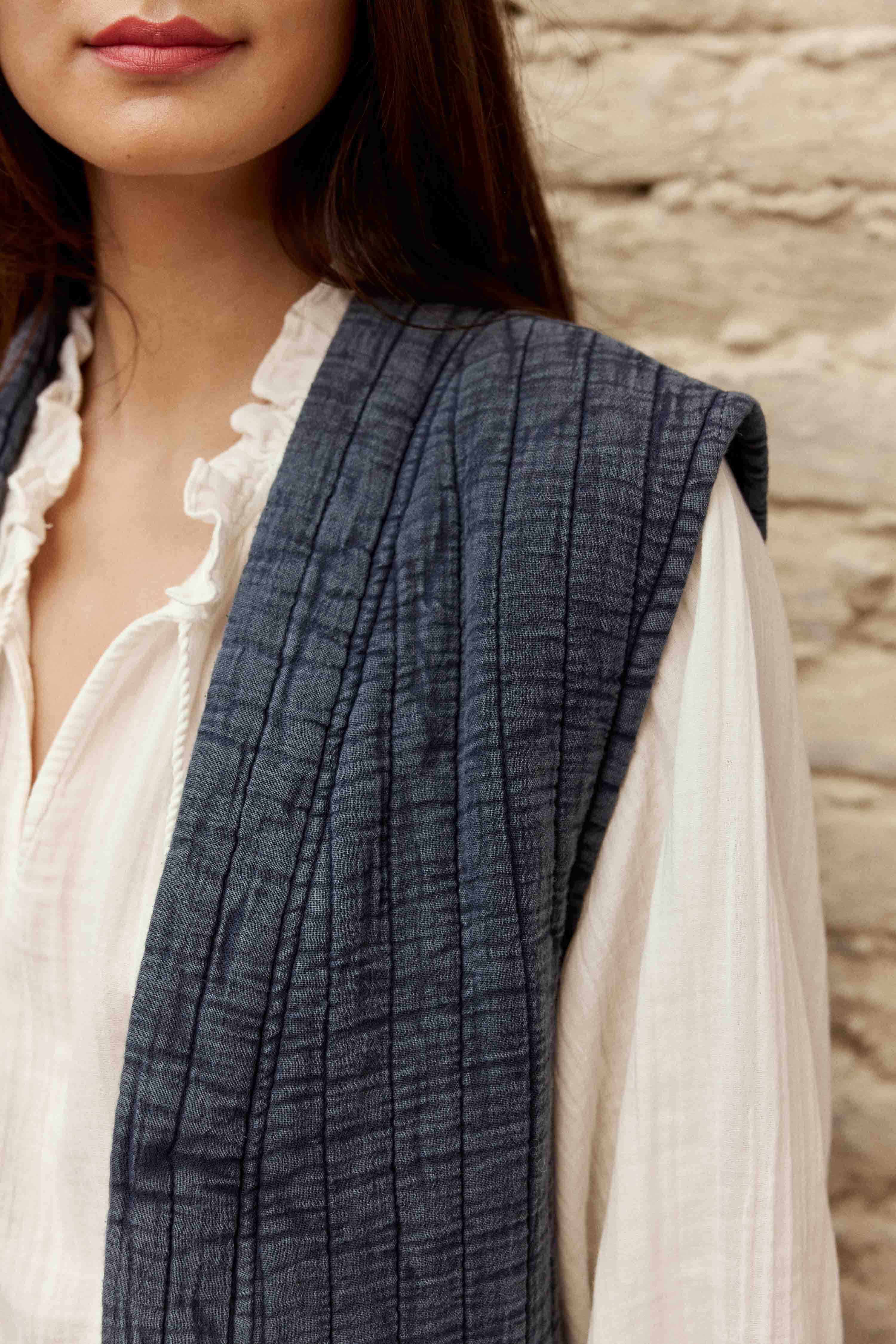 Veste Vivie - Marine