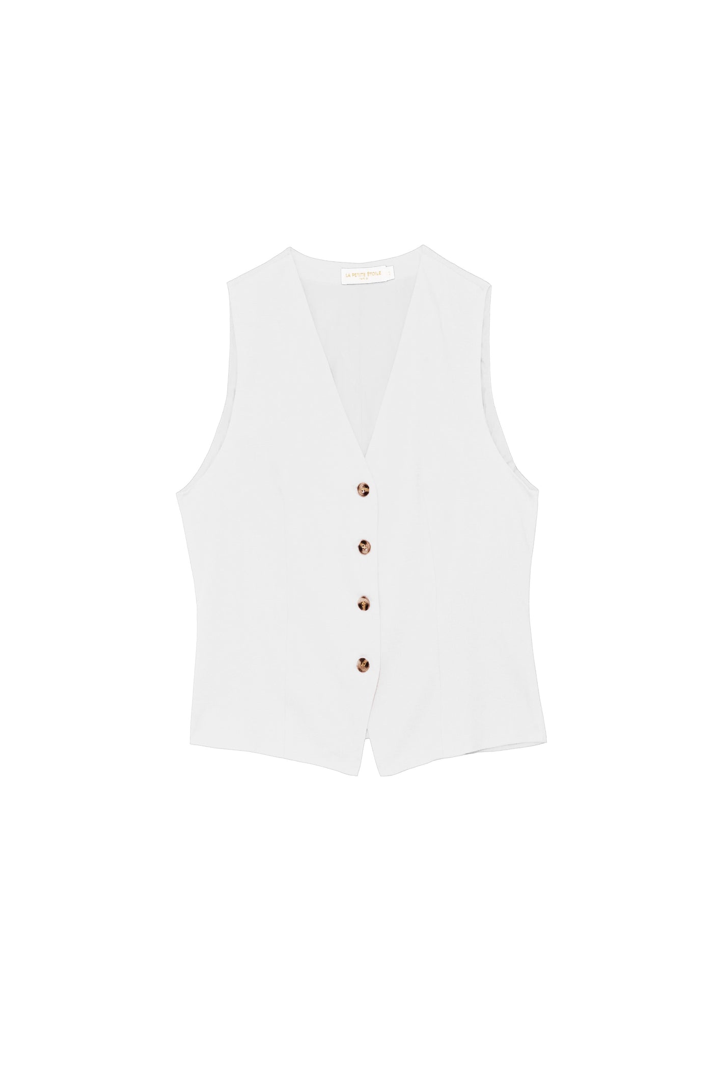Veste sans manches ivoire - Volie