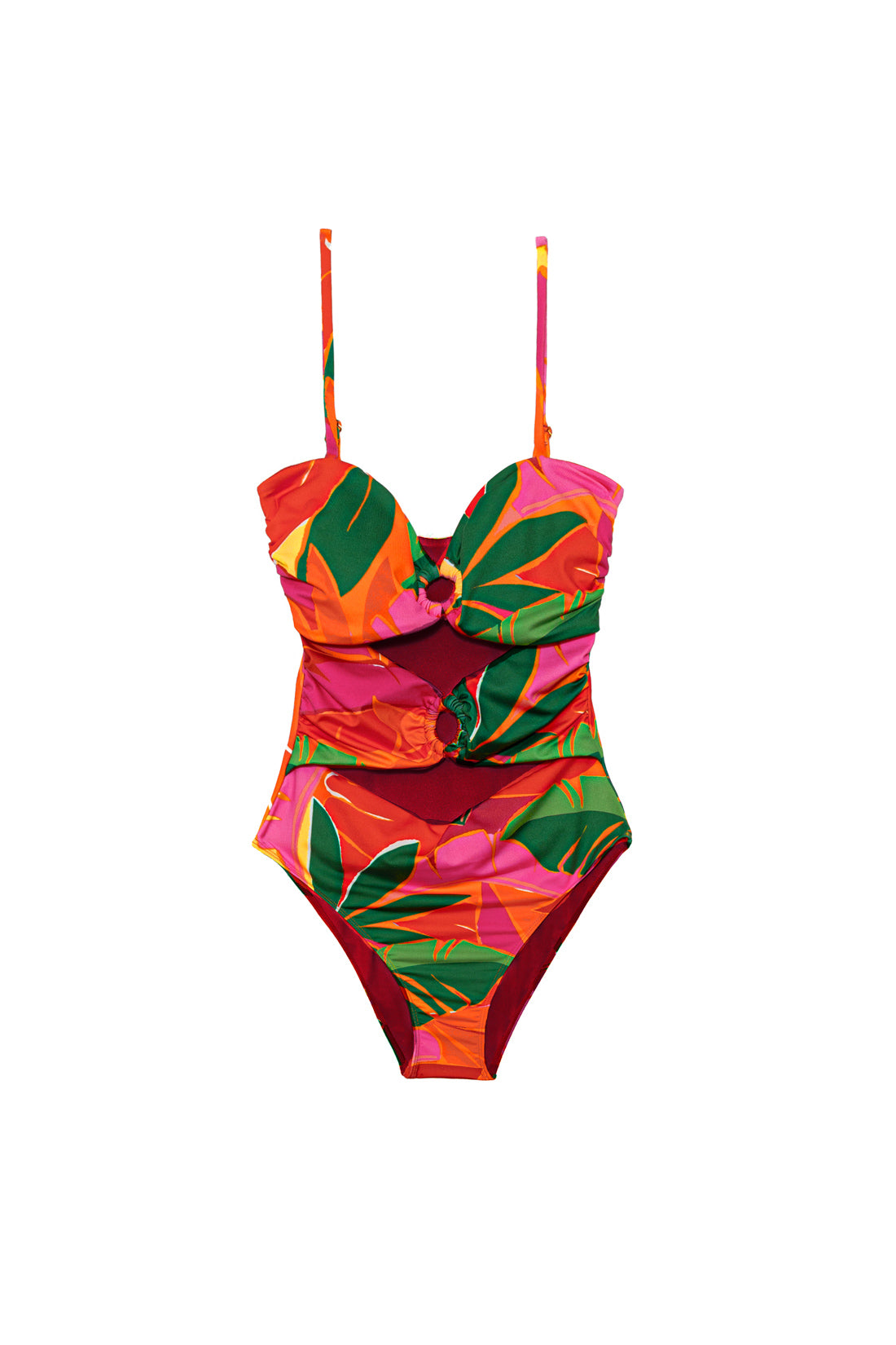 Maillot de bain à motif tropicolor - Waldo