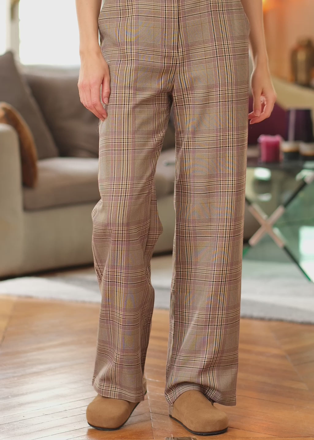 Pantalon Sutton - Carreaux
