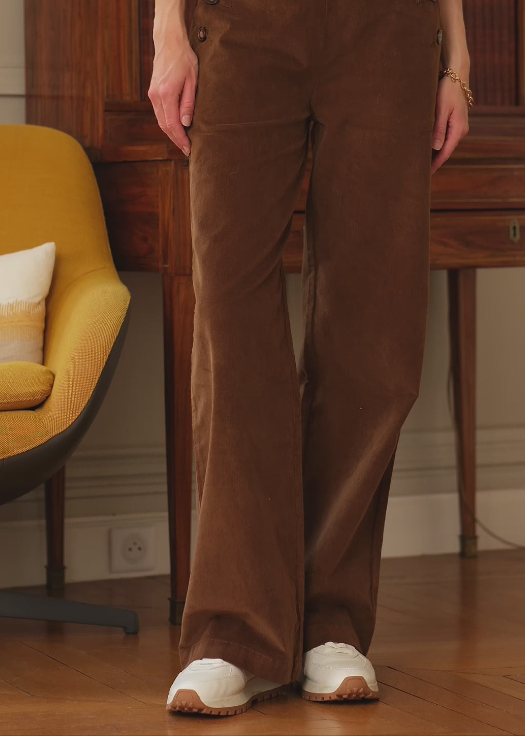 Pantalon Cady V - Cafe