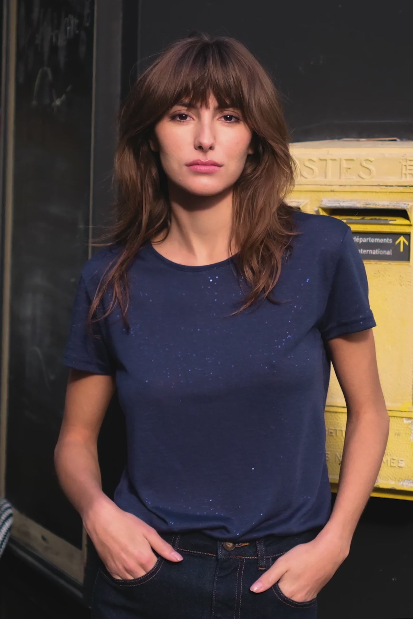 T-shirt Elva - Marine