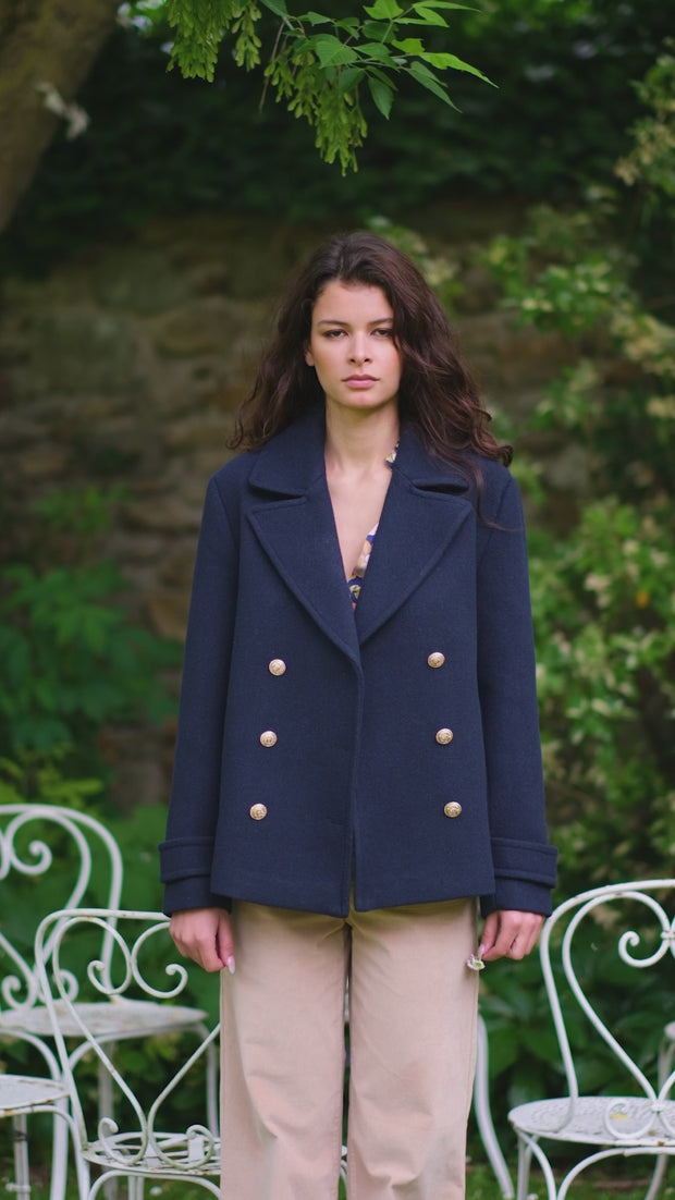 Coat Natalia 25 marine