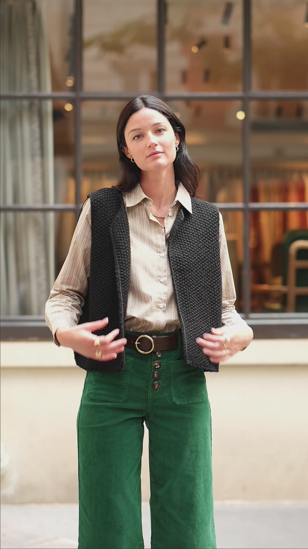 Gilet Crea - Noir