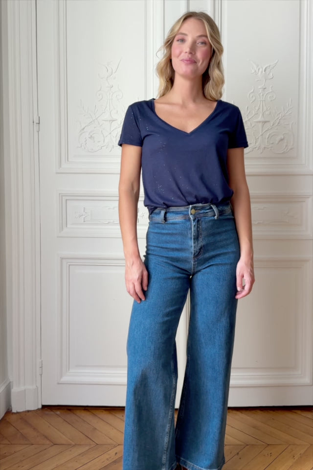 Double wash straight jeans - Paphos