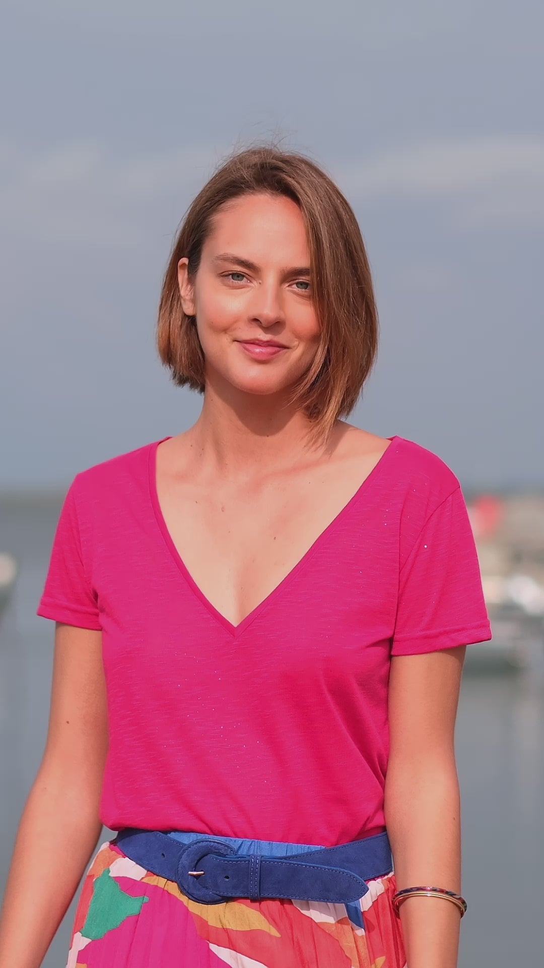 T-shirt Elvie - Rose