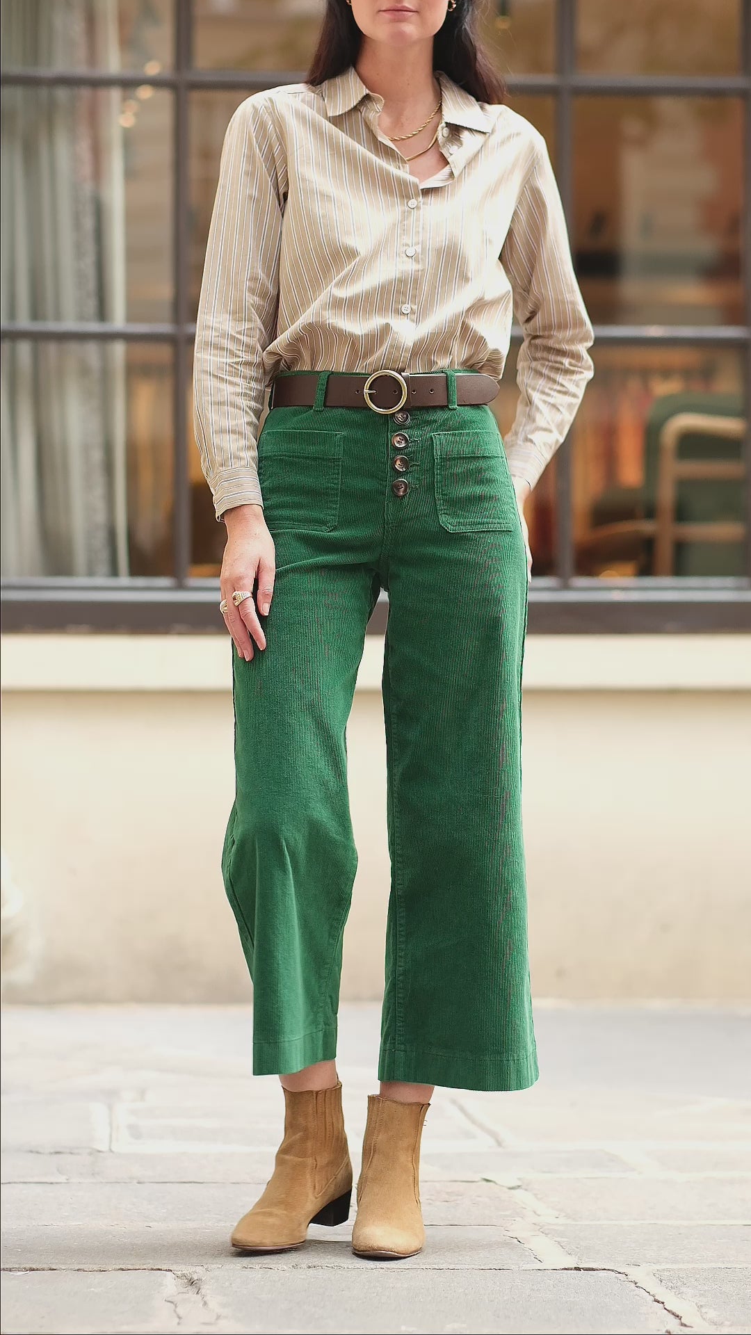 Pantalon Atlanta V - Vert