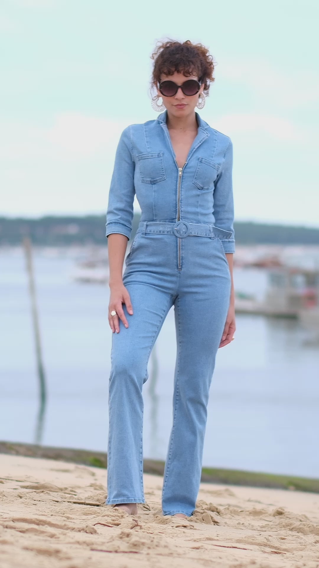 Combi-pantalon Josaste - Stone