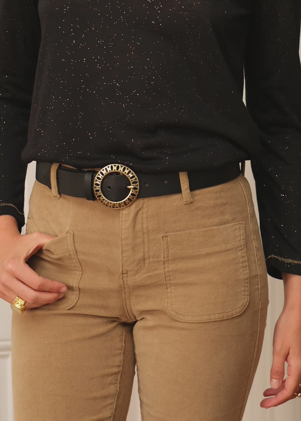 Ceinture Birgit - Noir