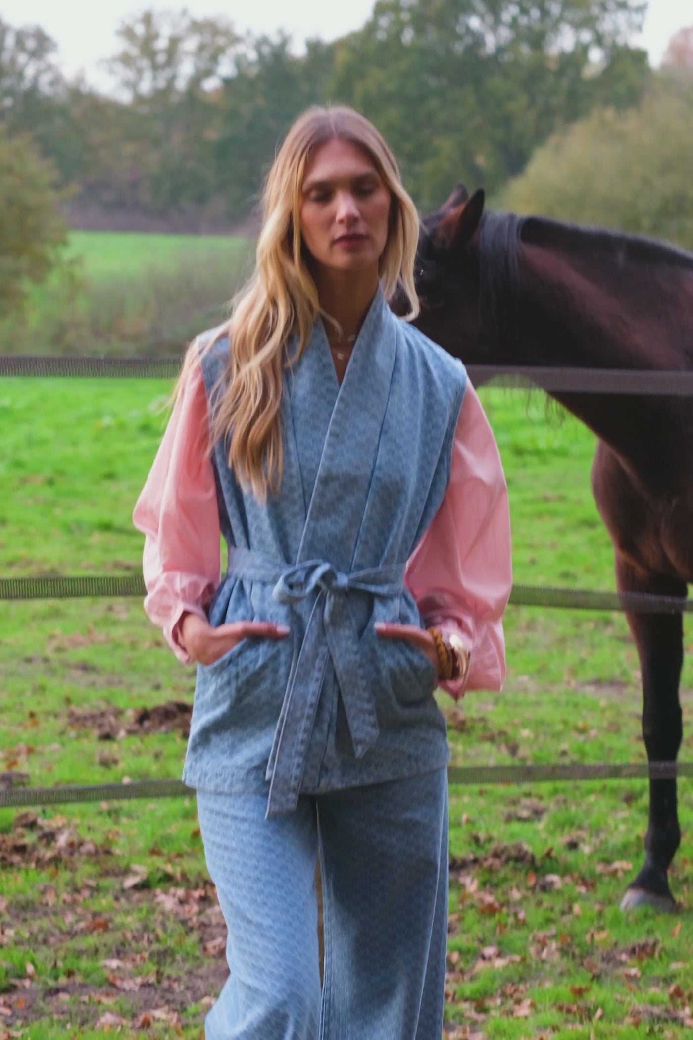Stone denim jacket - Verany
