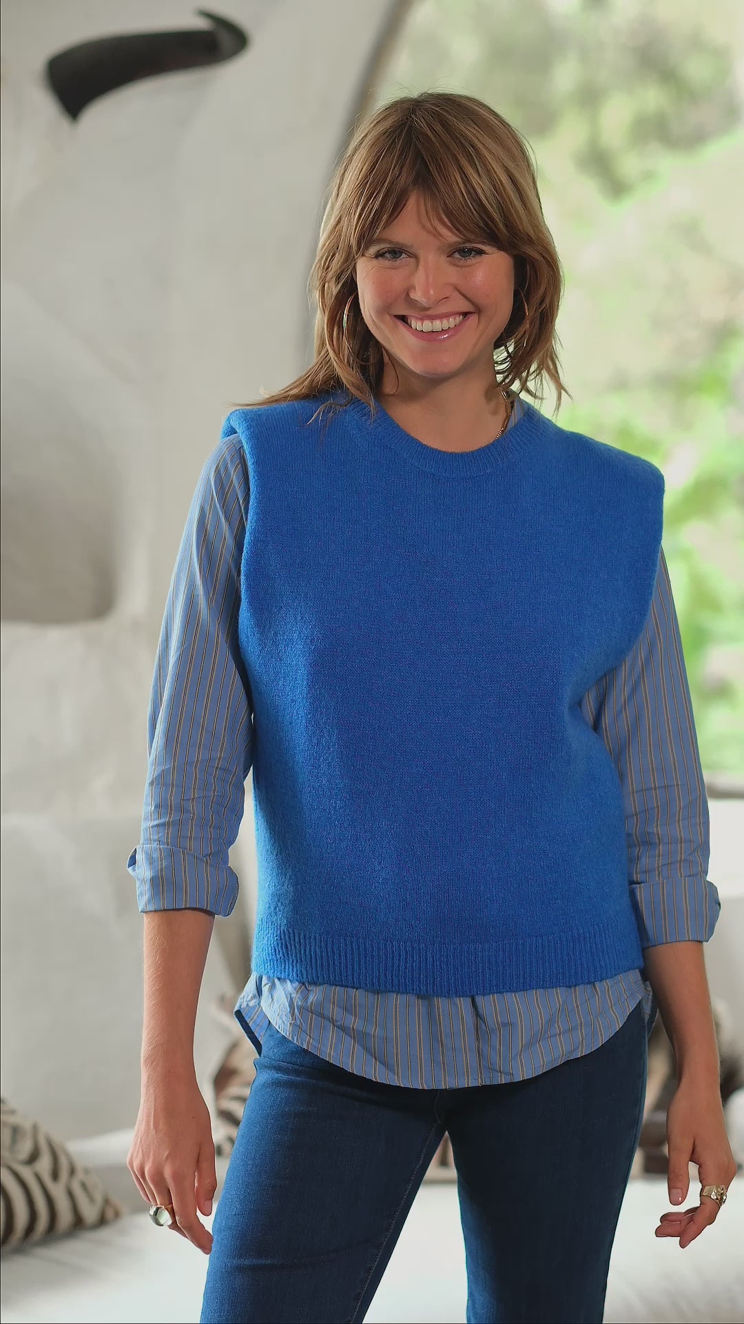 Pull Luma - Bleu