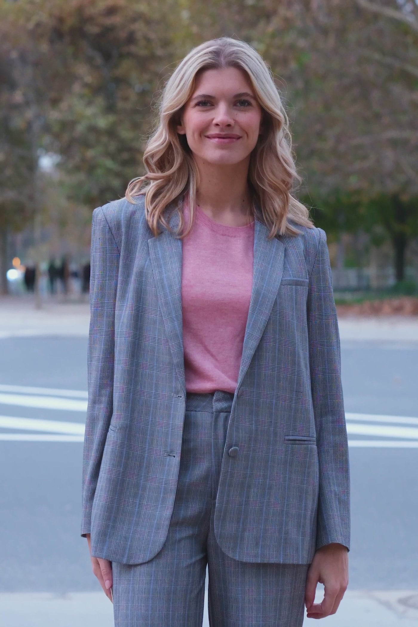Grey Prince of Wales jacket - Victorya