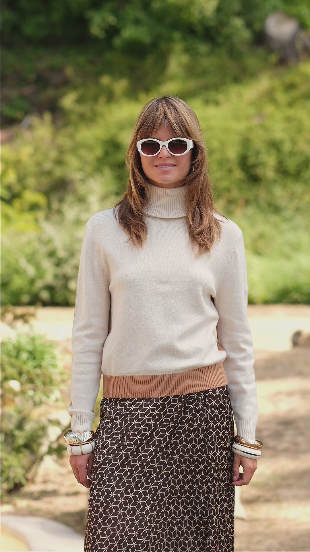 Pull Lunia - Beige/camel
