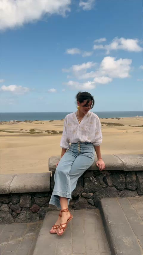 Light stone flare jeans - Atlanta