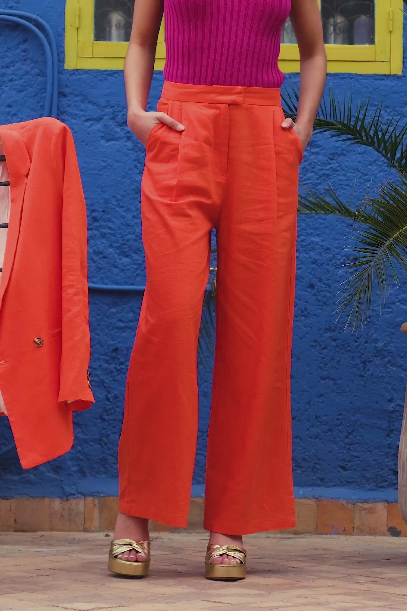 Pantalon Phedra - Orange