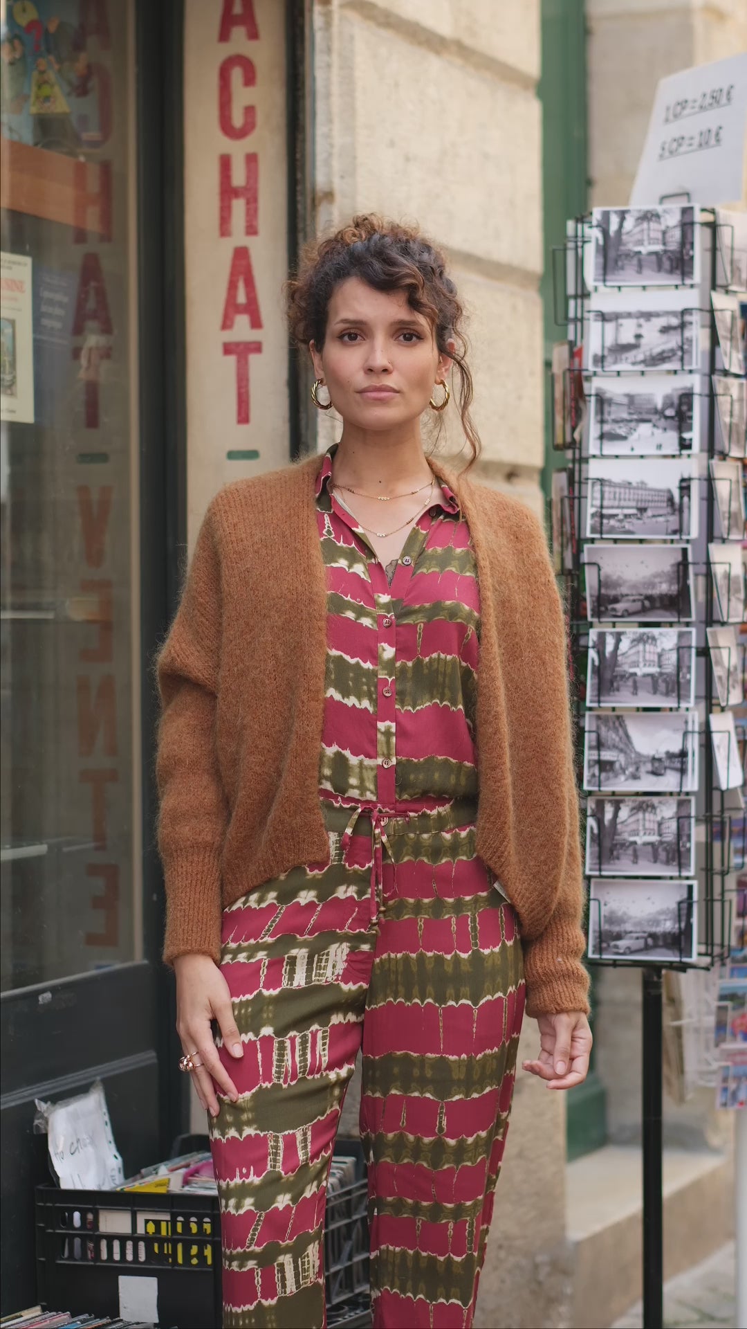 Gilet Monifa - Marron