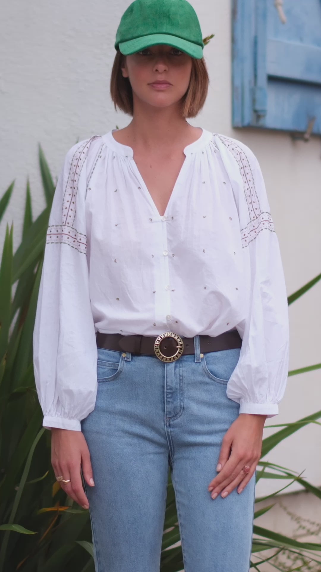 Blouse Sloane - Ecru