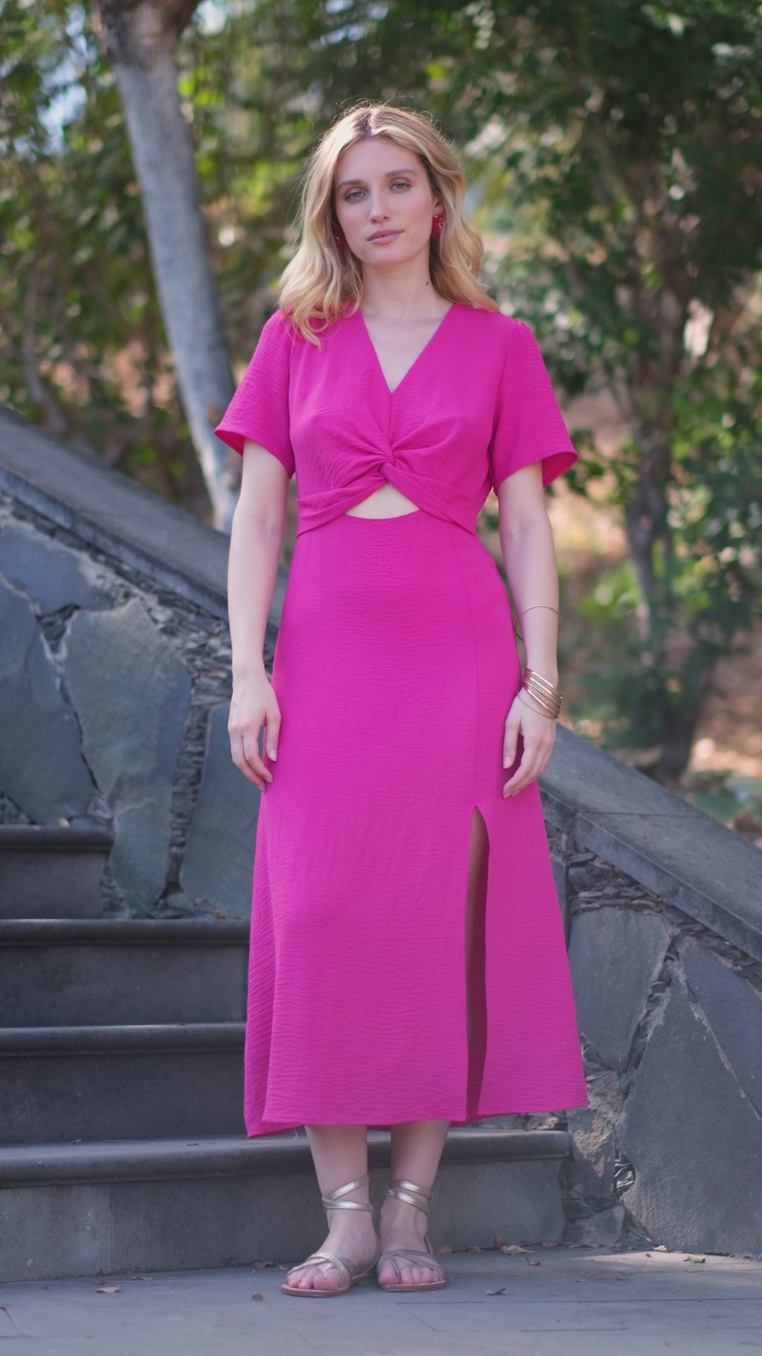 Robe Rozia - Fuchsia