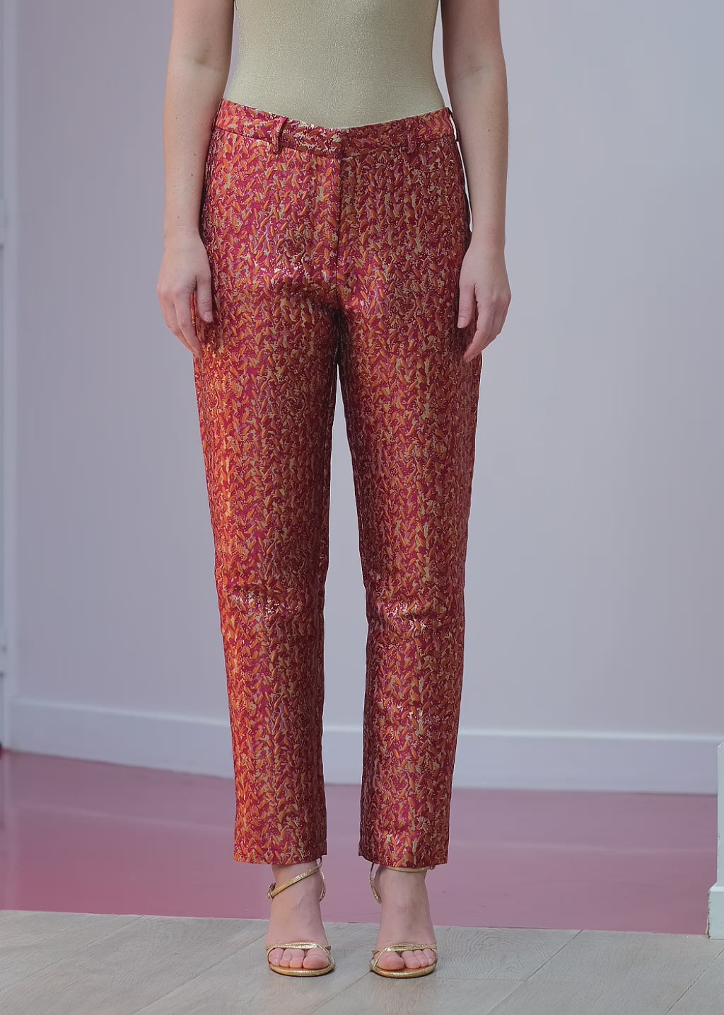 Pantalon Paddo - Rose Orange