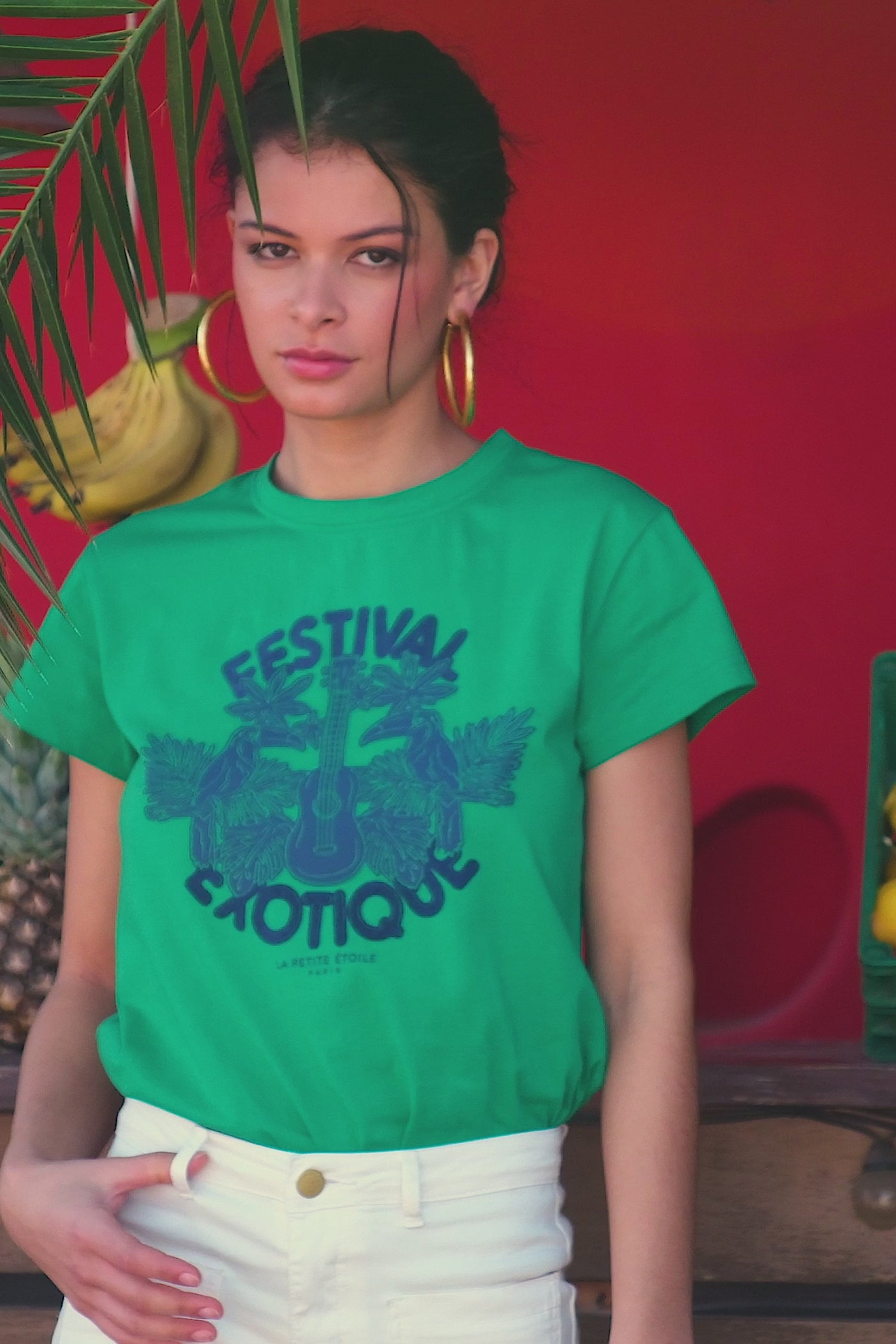 T-shirt Texotique - Vert