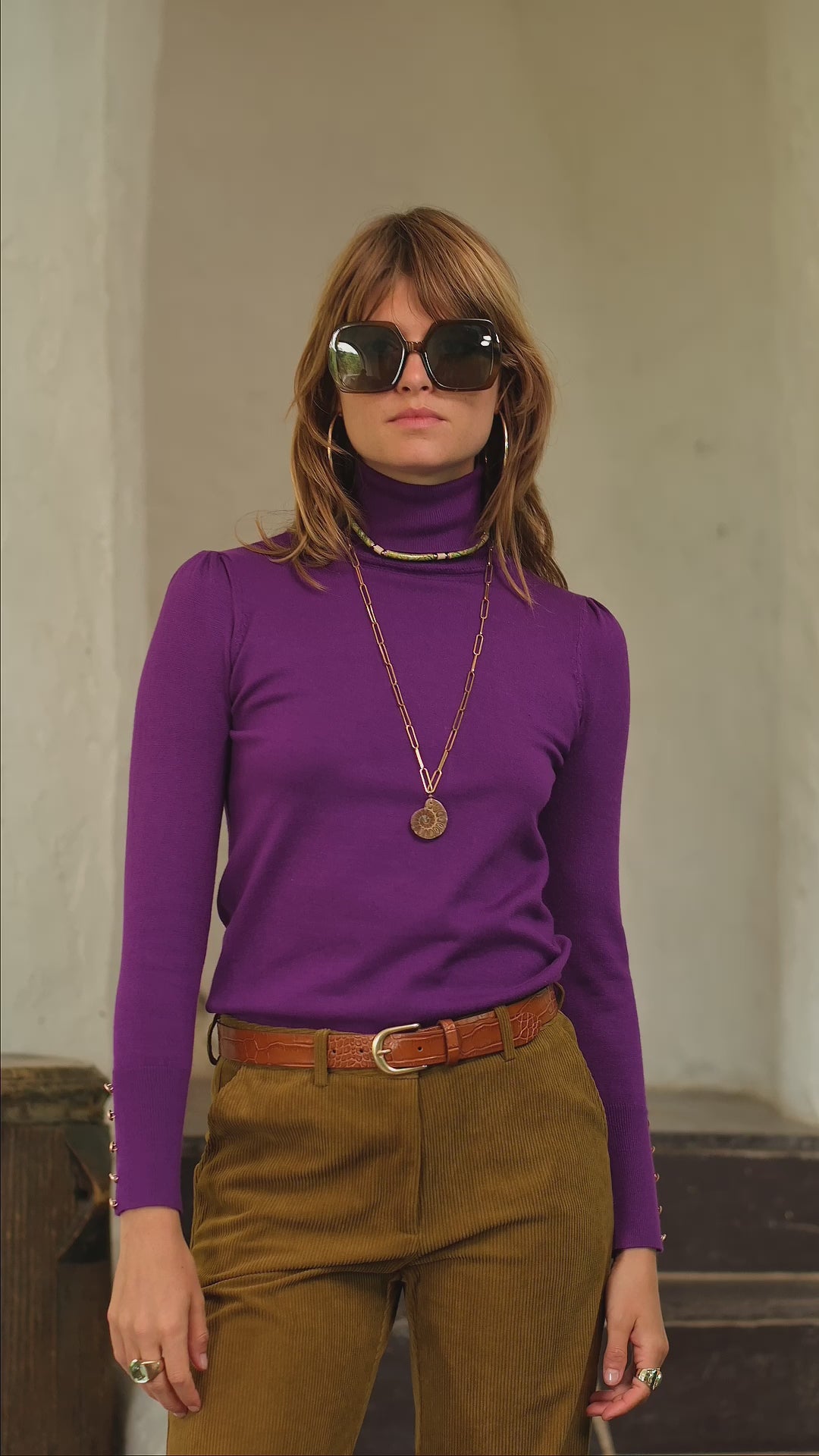 Pull Edda - Violet