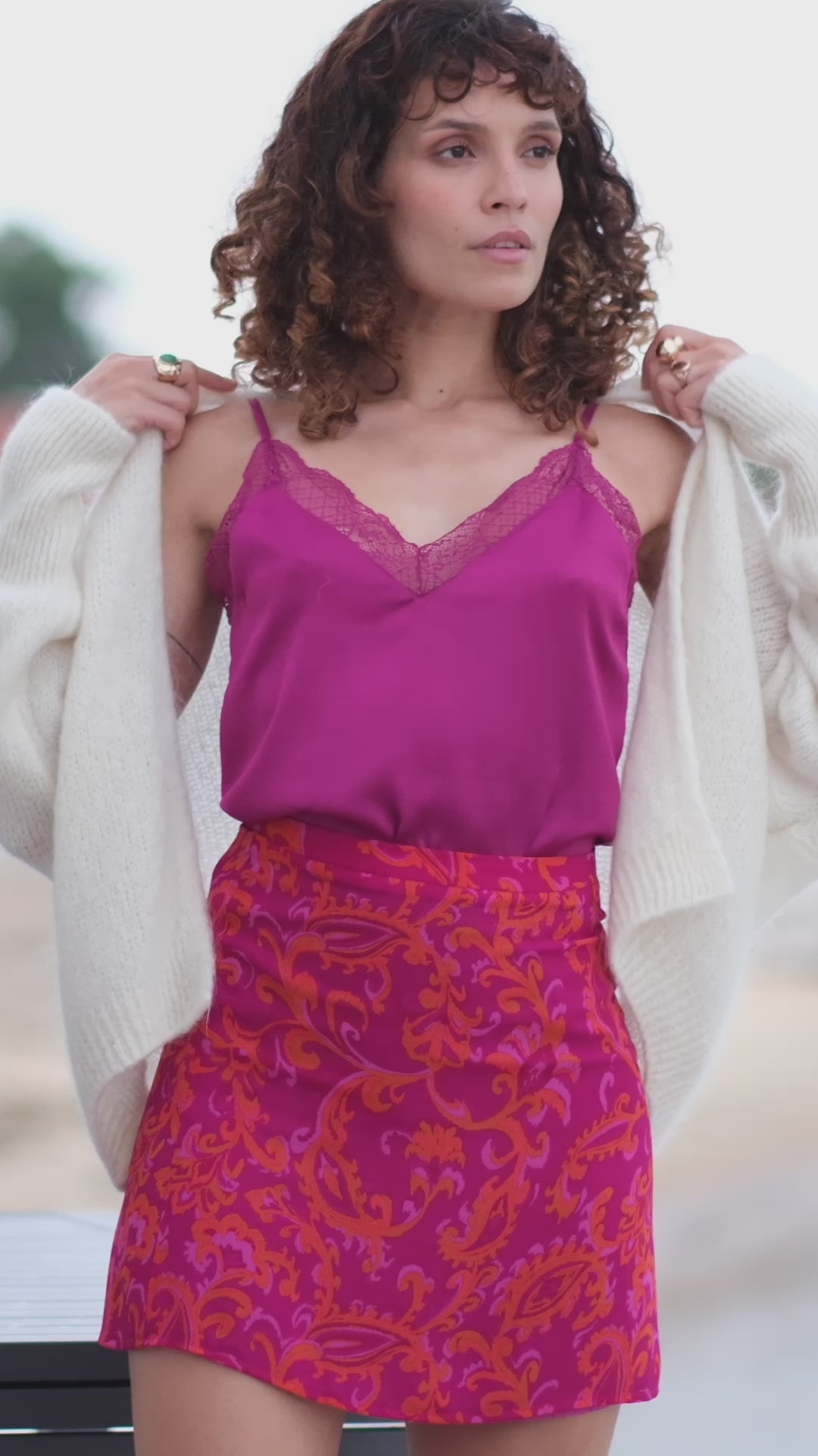Cardigan Monifa - Ecru