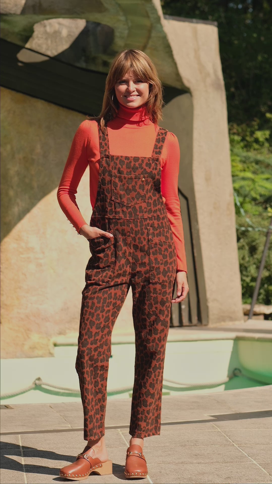 Pantalon Gaston - Leopard