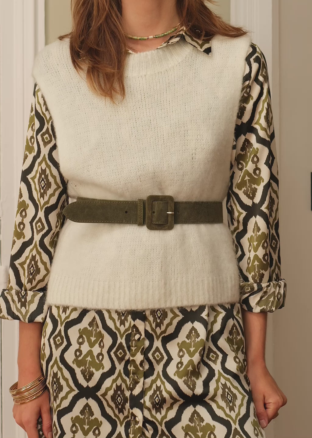 Ceinture Elma - Kaki