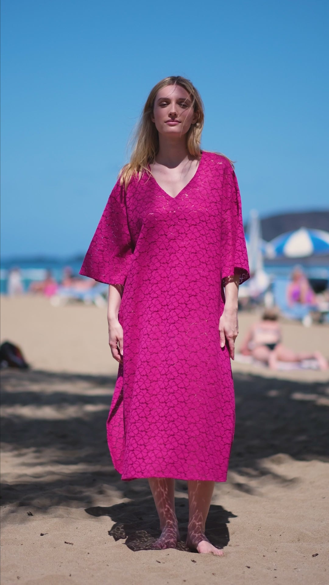Dress Rawan - Fuchsia