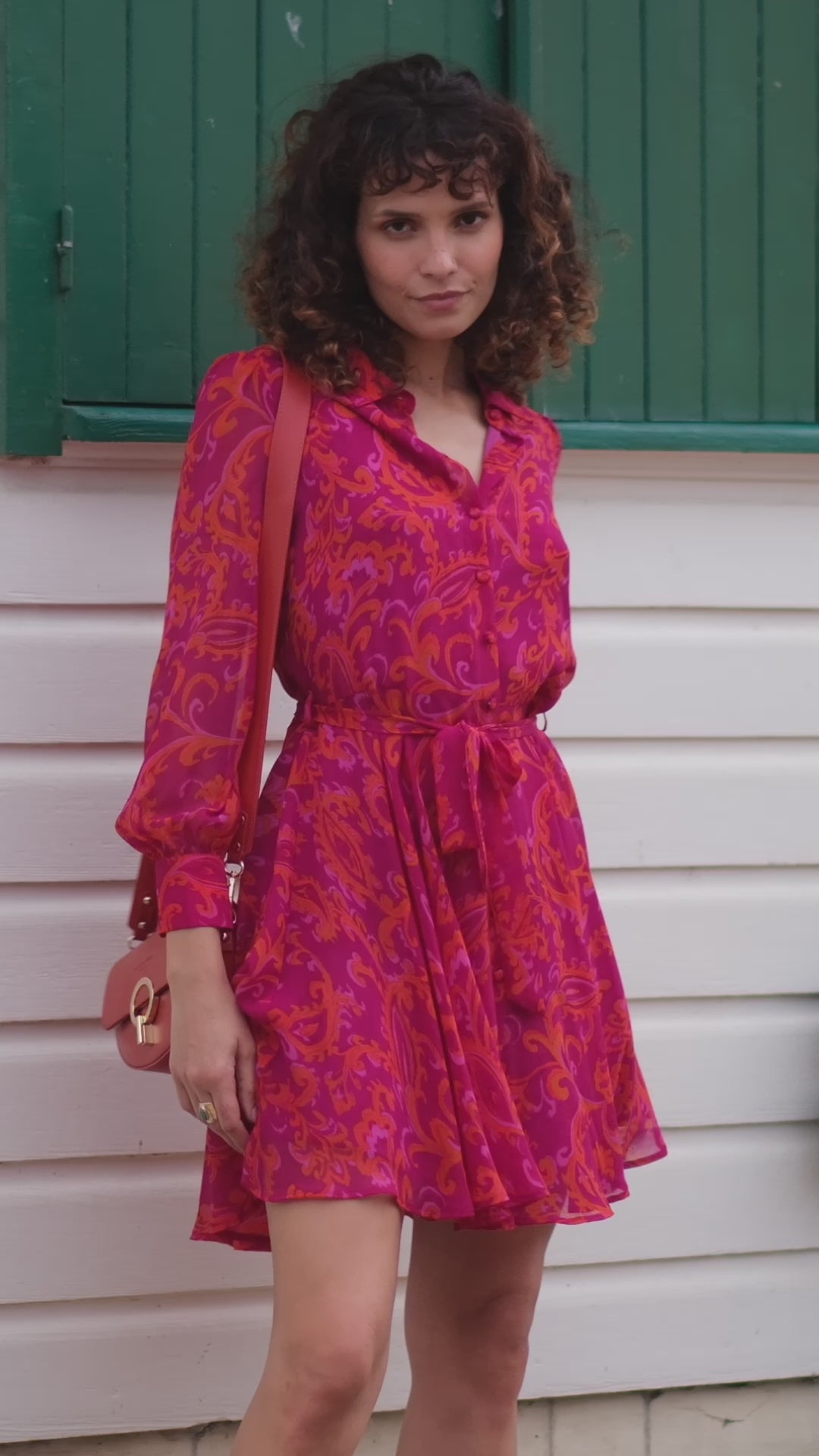 Robe Gino - Rose/orange