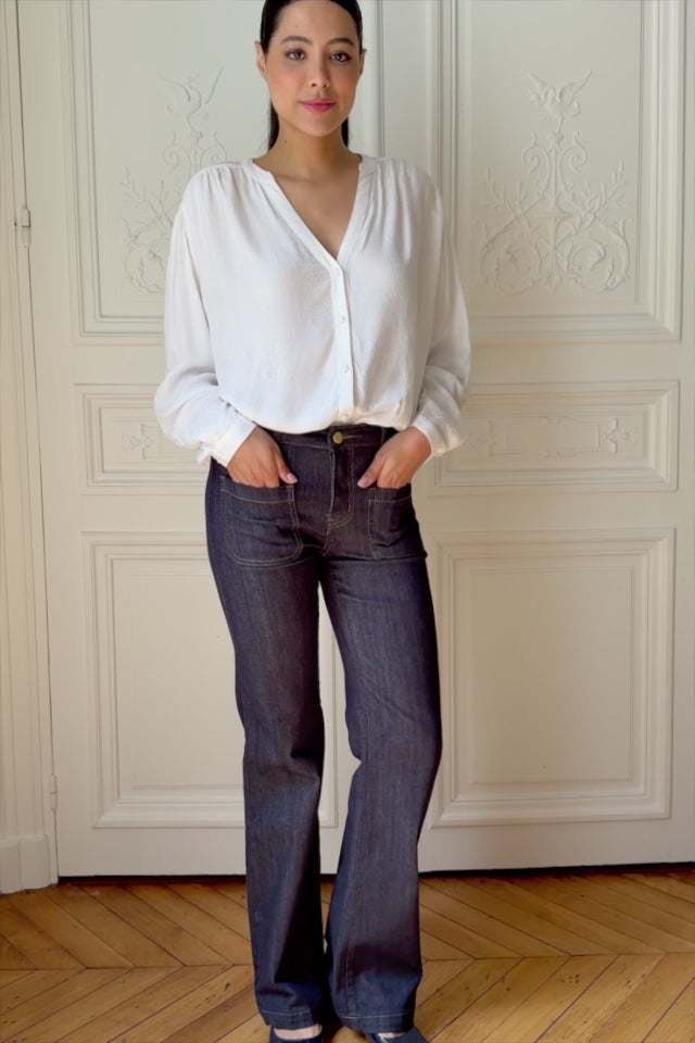 Jean flare brut - Sonny