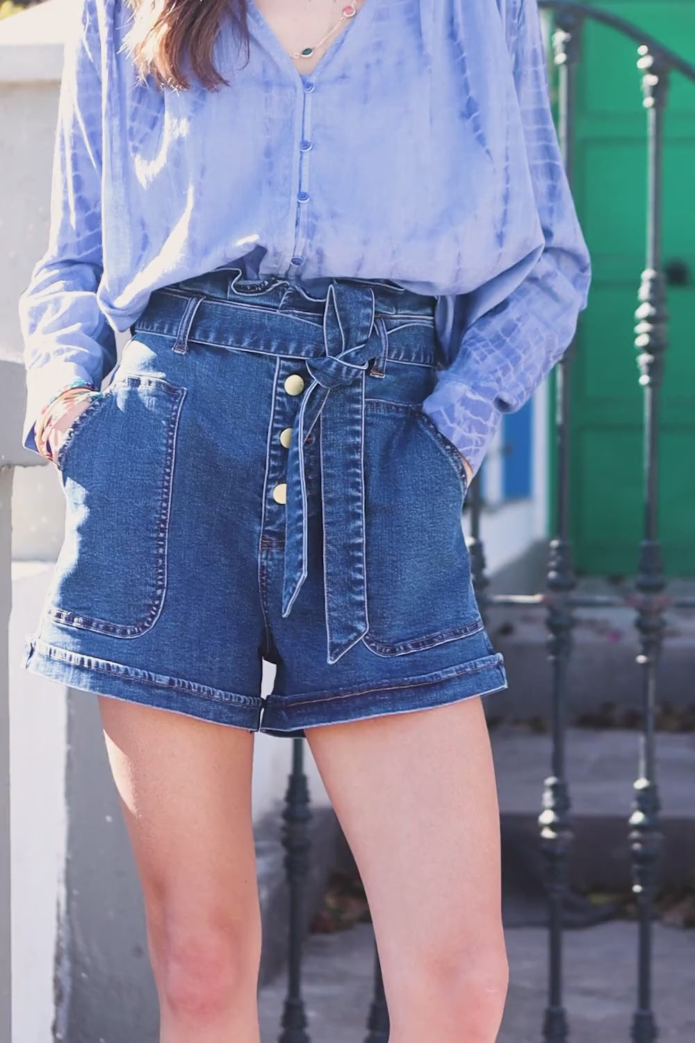 Shorts Viggo W - Deep Wash
