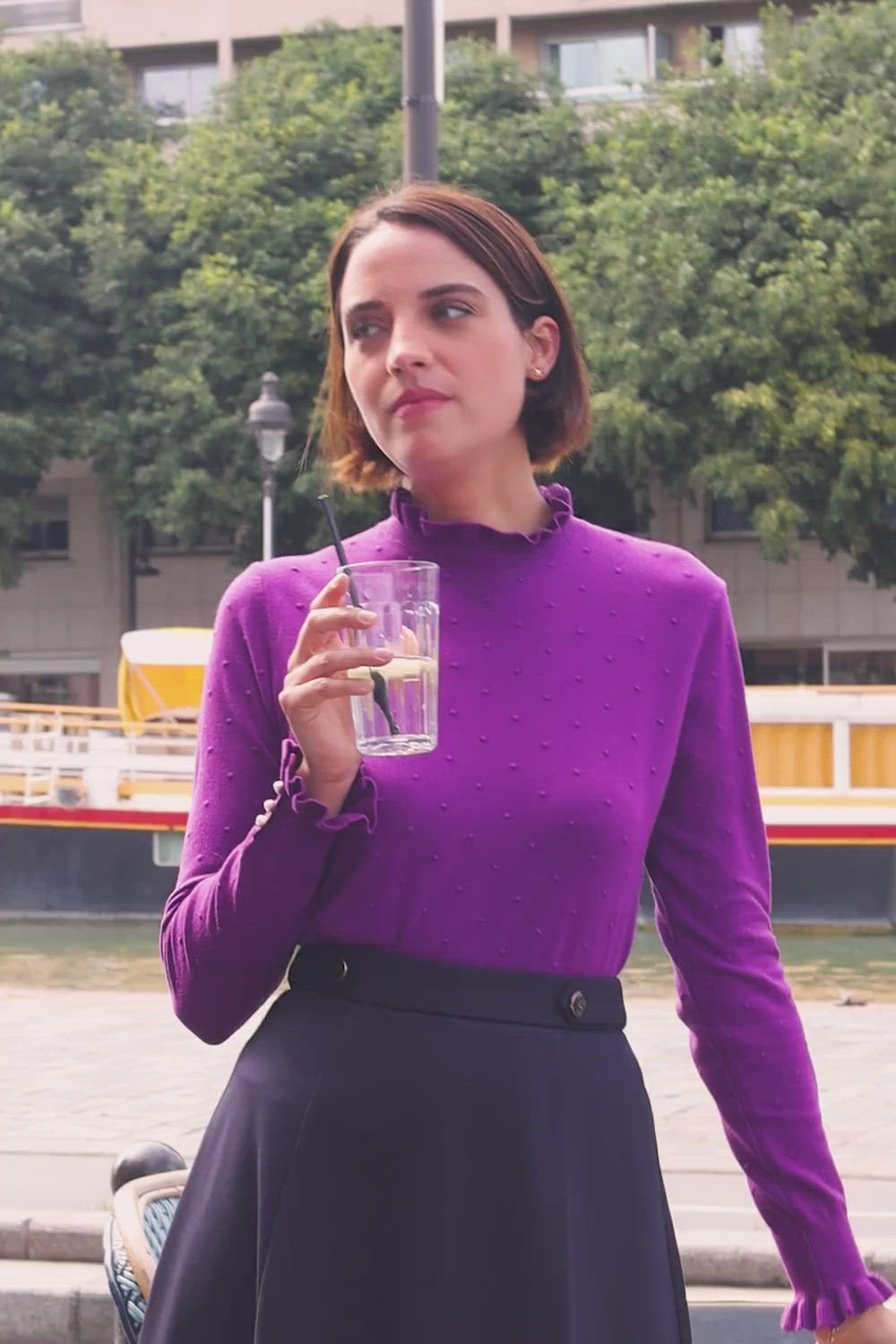 Jumper Solferinos - Violet