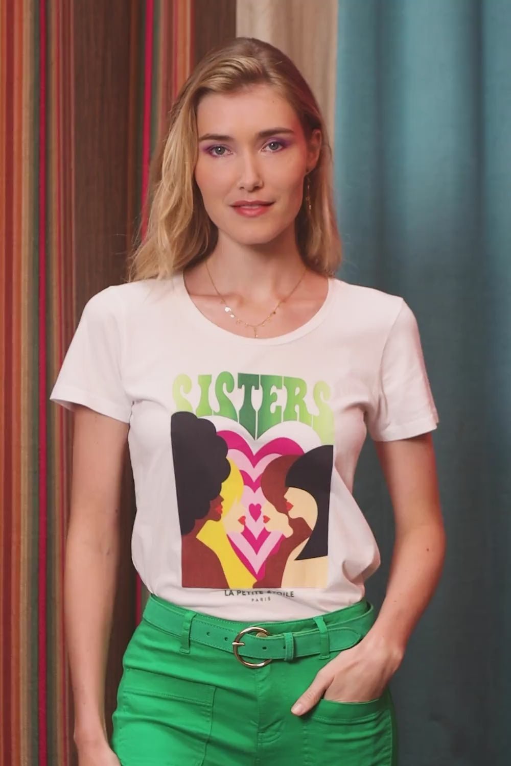 T-shirt Soeurettes - Blanc